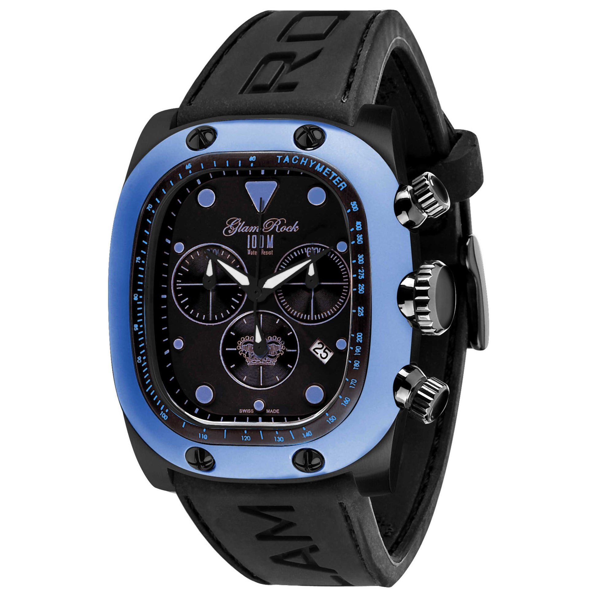 Front view of Glam Rock Gulfstream Men's Quartz Watch GR70107N