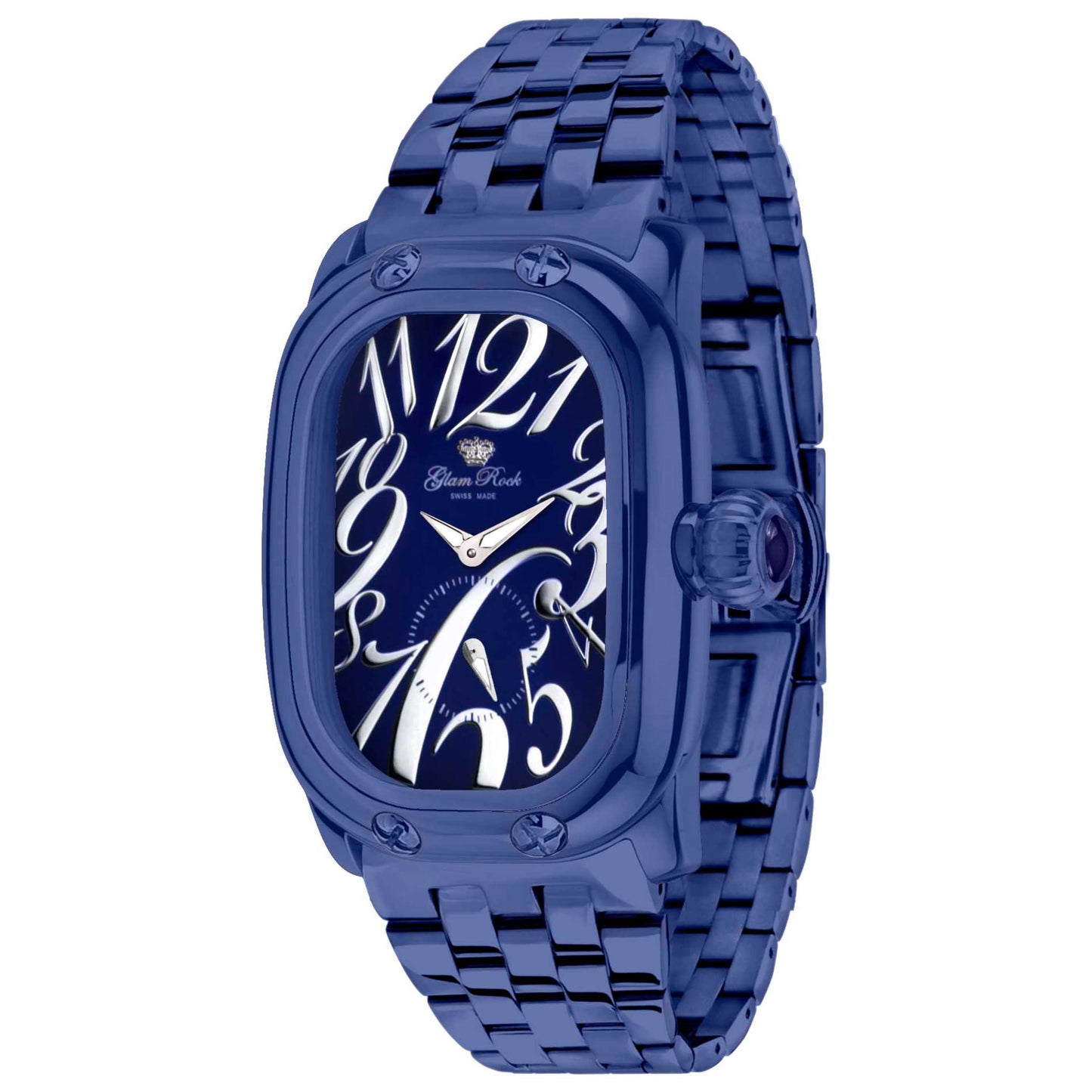 Front view of Glam Rock Monogram Women's Quartz Watch GR72306