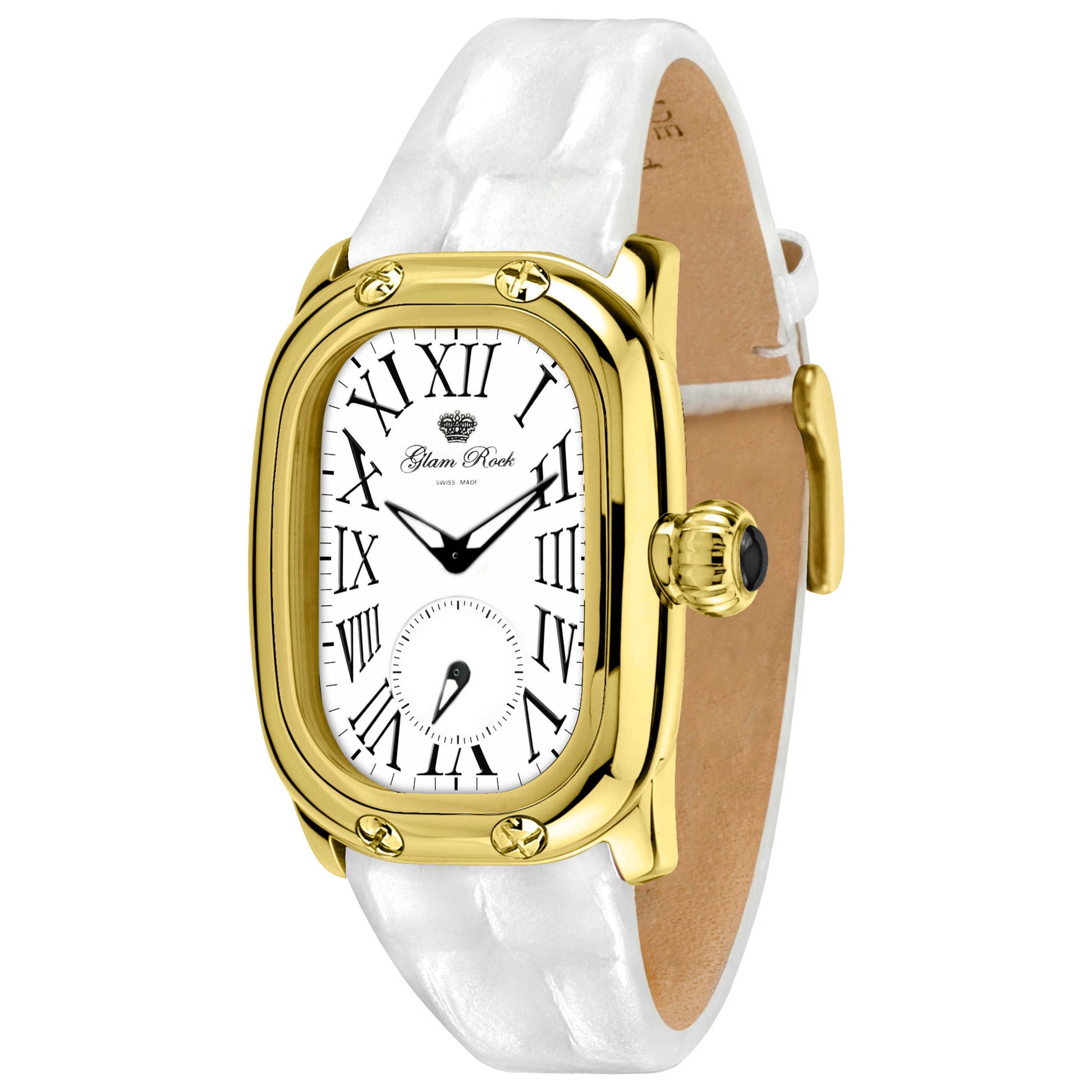 Front view of Glam Rock Monogram Women's Quartz Watch GR72310N