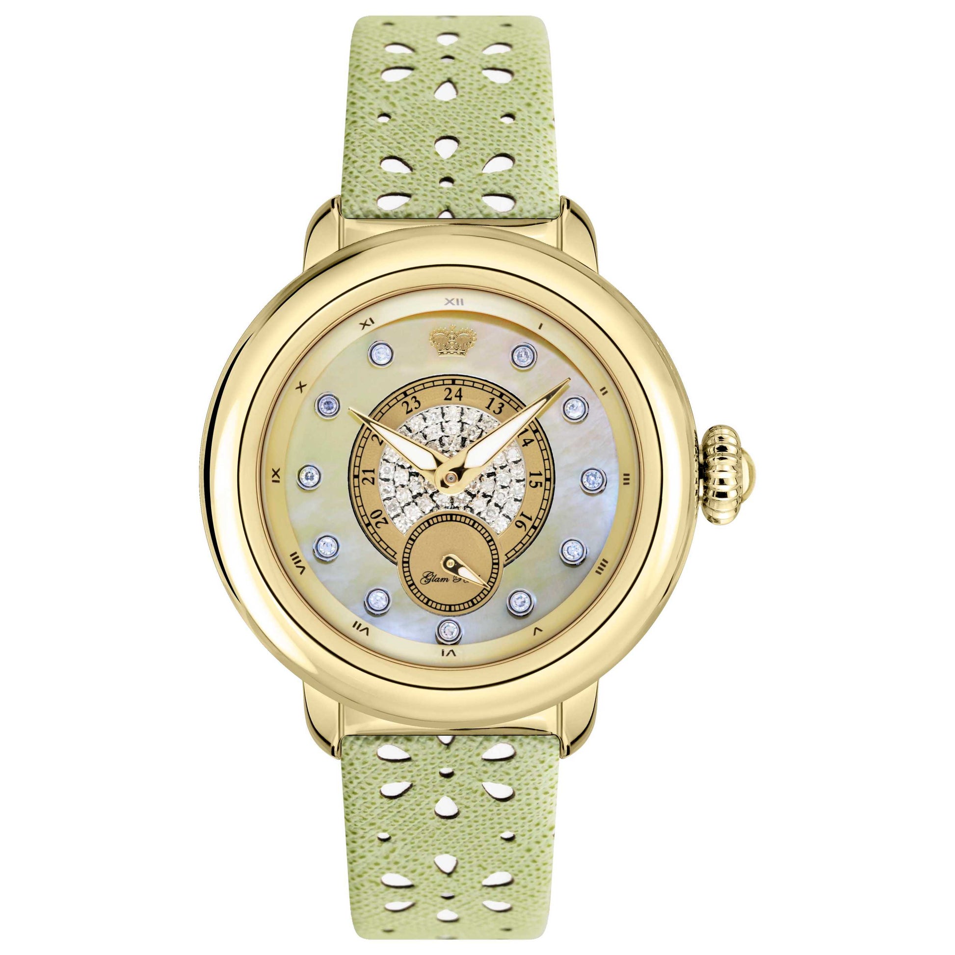 Front view of Glam Rock Bal Harbour Women's Quartz Watch GR77006