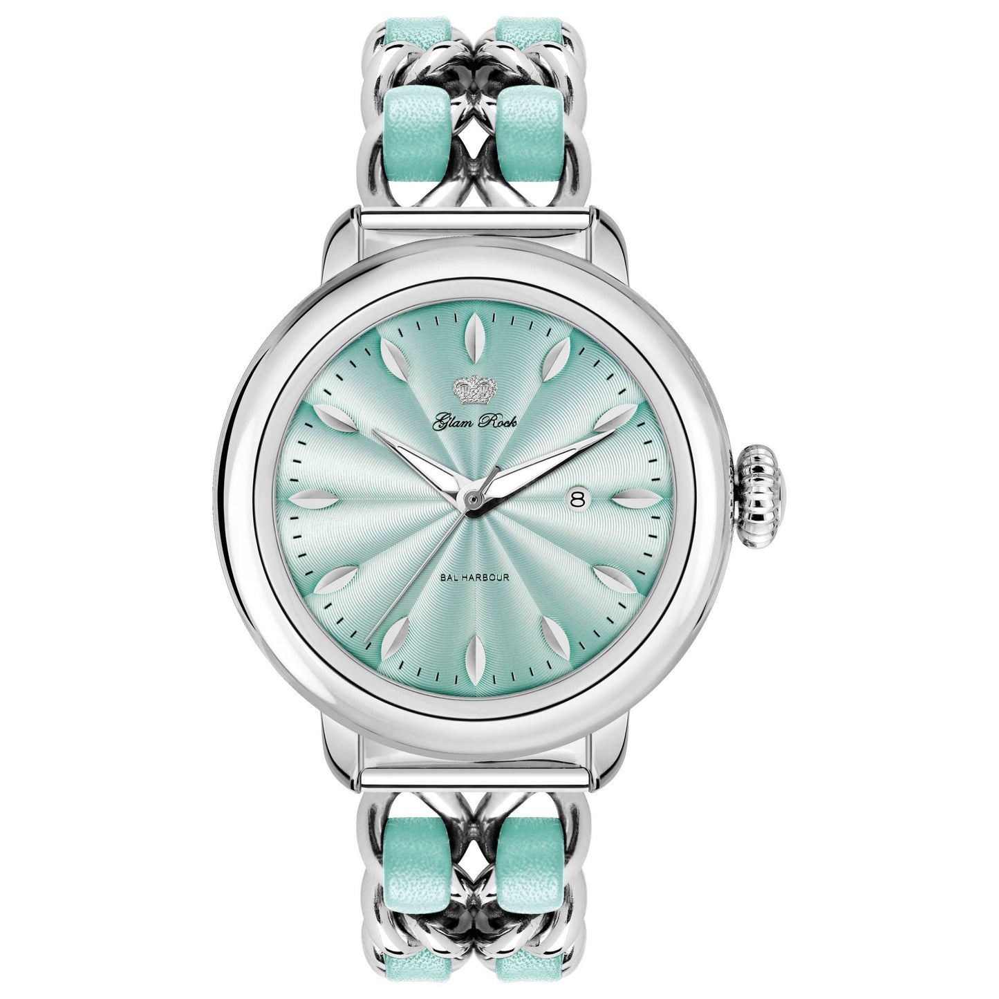Front view of Glam Rock Bal Harbour Women's Quartz Watch GR77027