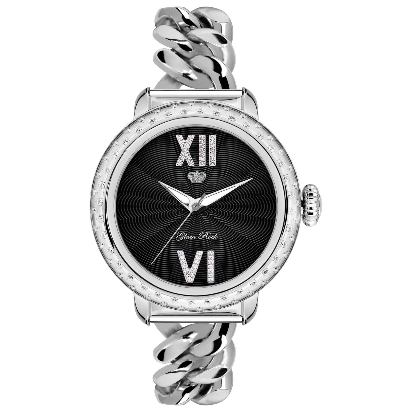 Front view of Glam Rock Bal Harbour Women's Quartz Watch GR77032DSS