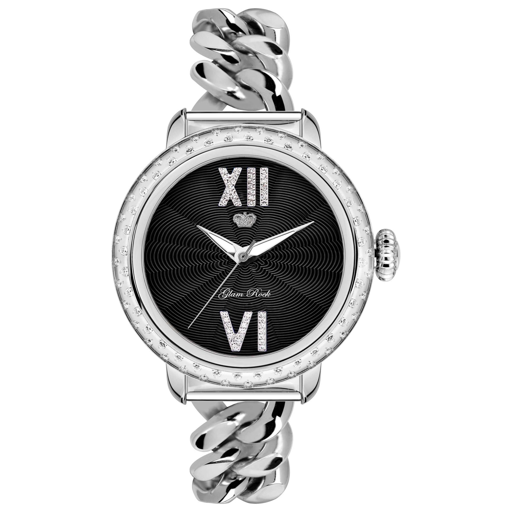 Front view of Glam Rock Bal Harbour Women's Quartz Watch GR77032DSS