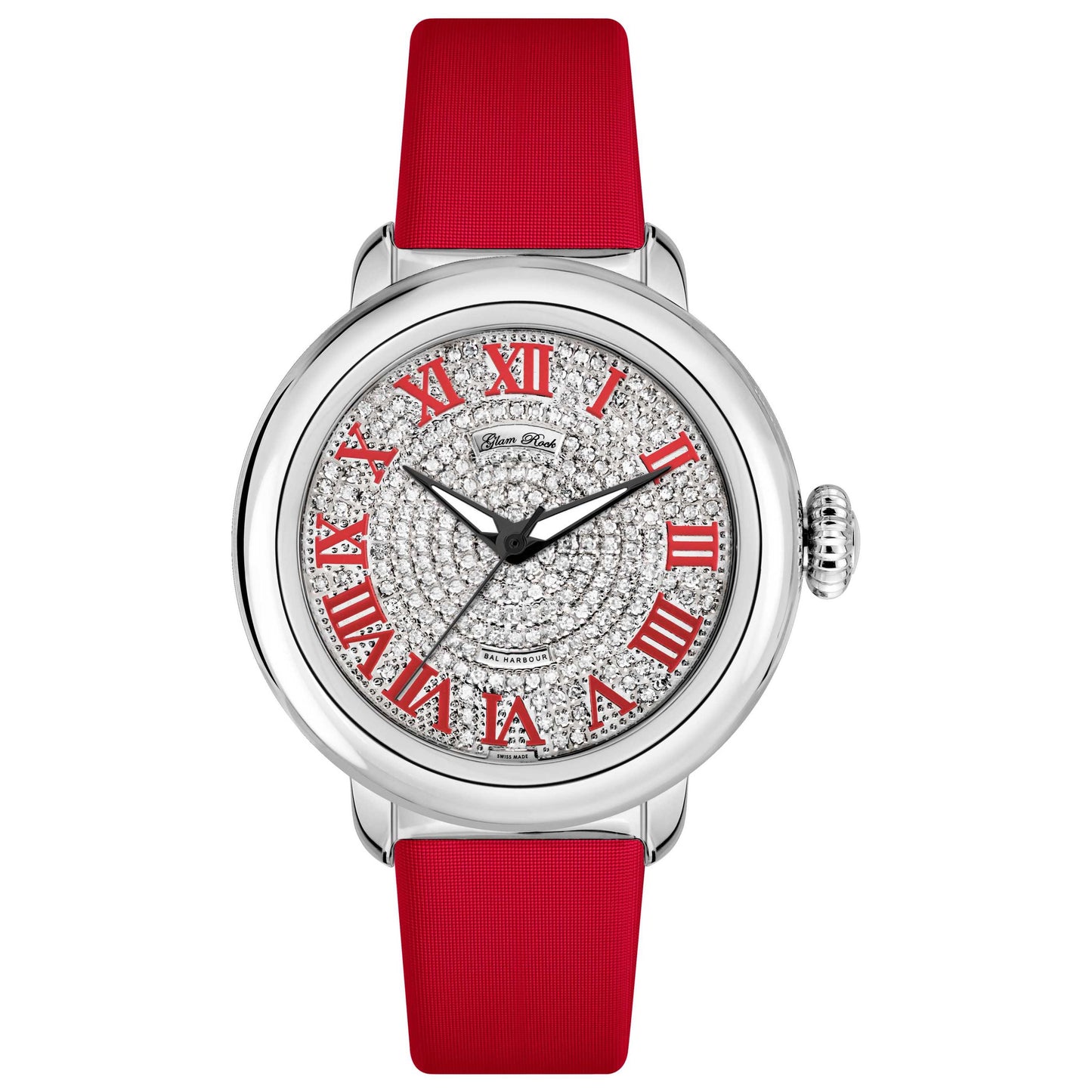 Front view of Glam Rock Bal Harbour Women's Quartz Watch GR77034