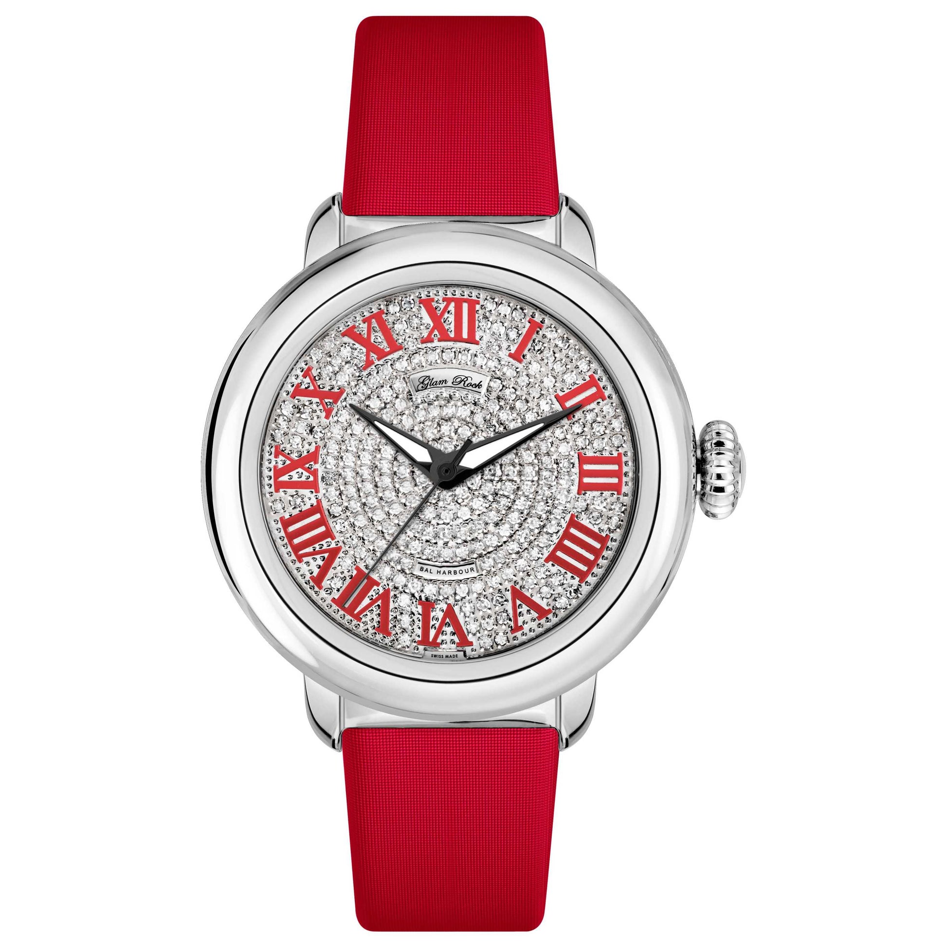Front view of Glam Rock Bal Harbour Women's Quartz Watch GR77034