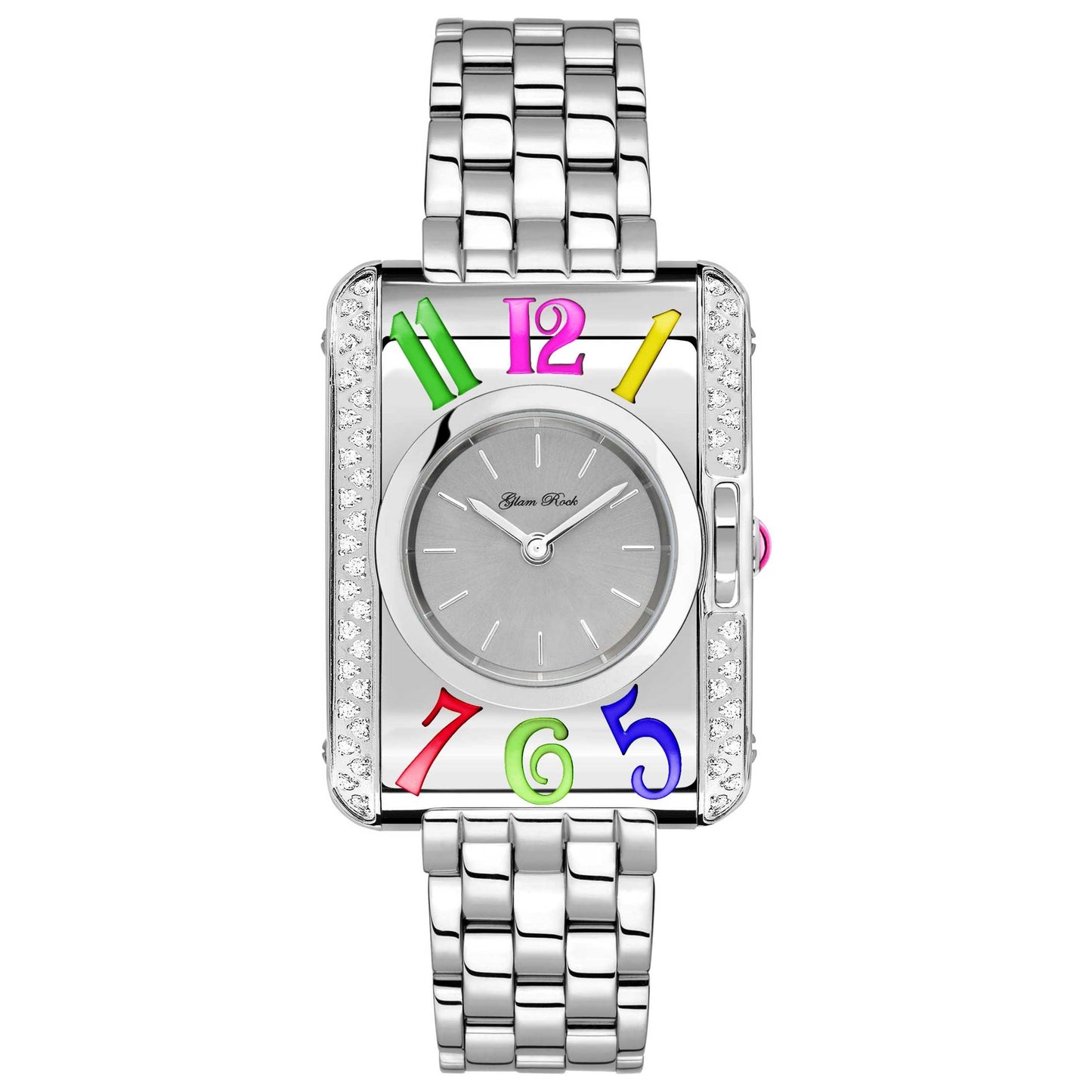 Front view of Glam Rock Icons Women's Quartz Watch GR80007DS
