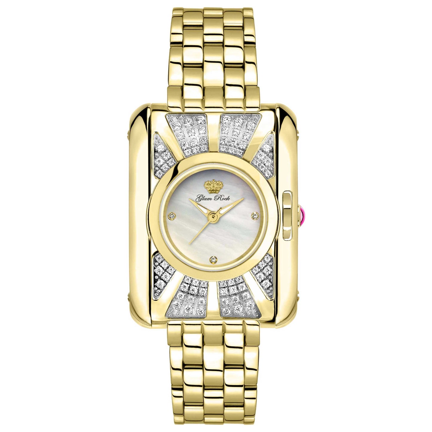 Front view of Glam Rock Icons Women's Quartz Watch GR80016