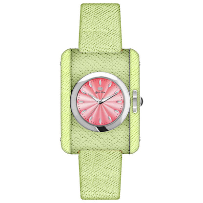 Front view of Glam Rock Icon Women's Quartz Watch GR80068RED