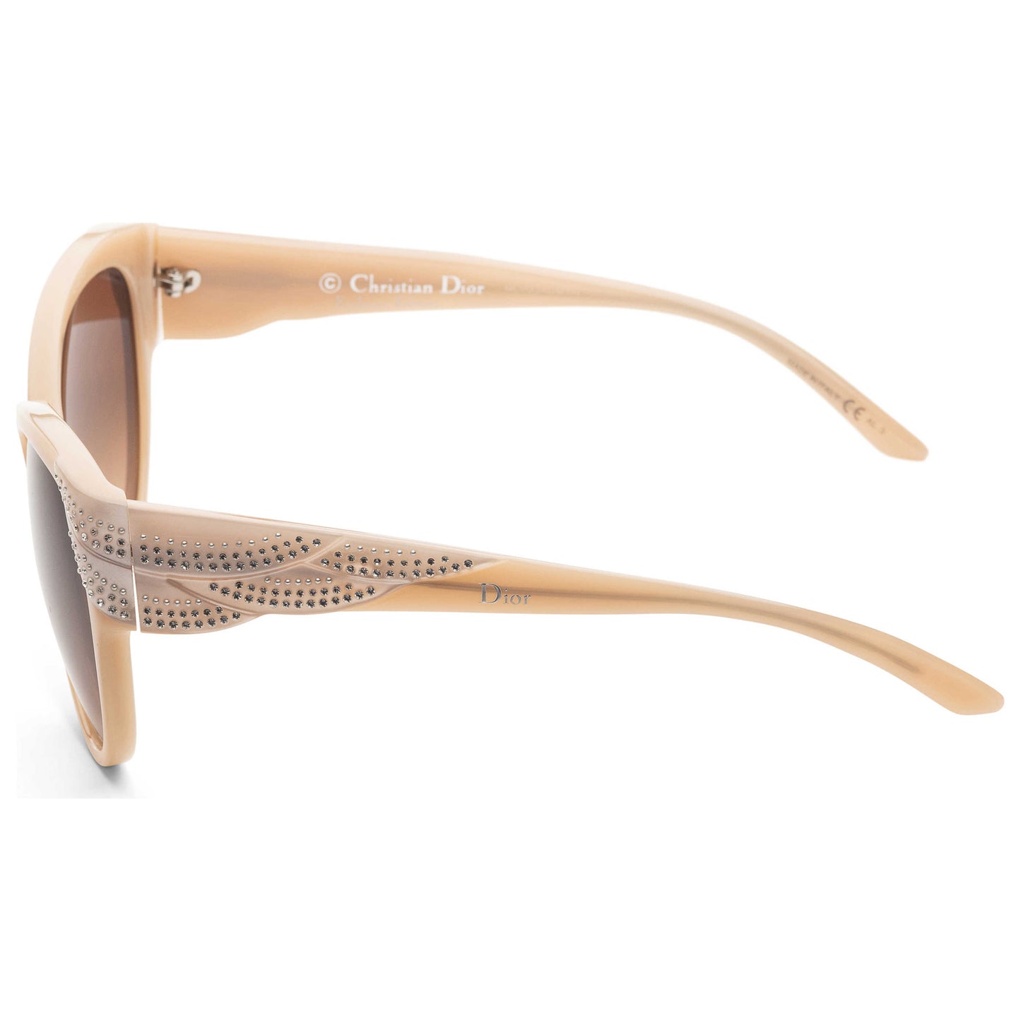 Left view of Christian Dior Grand Women's Sunglasses GRANDBKS-0XLK-UP