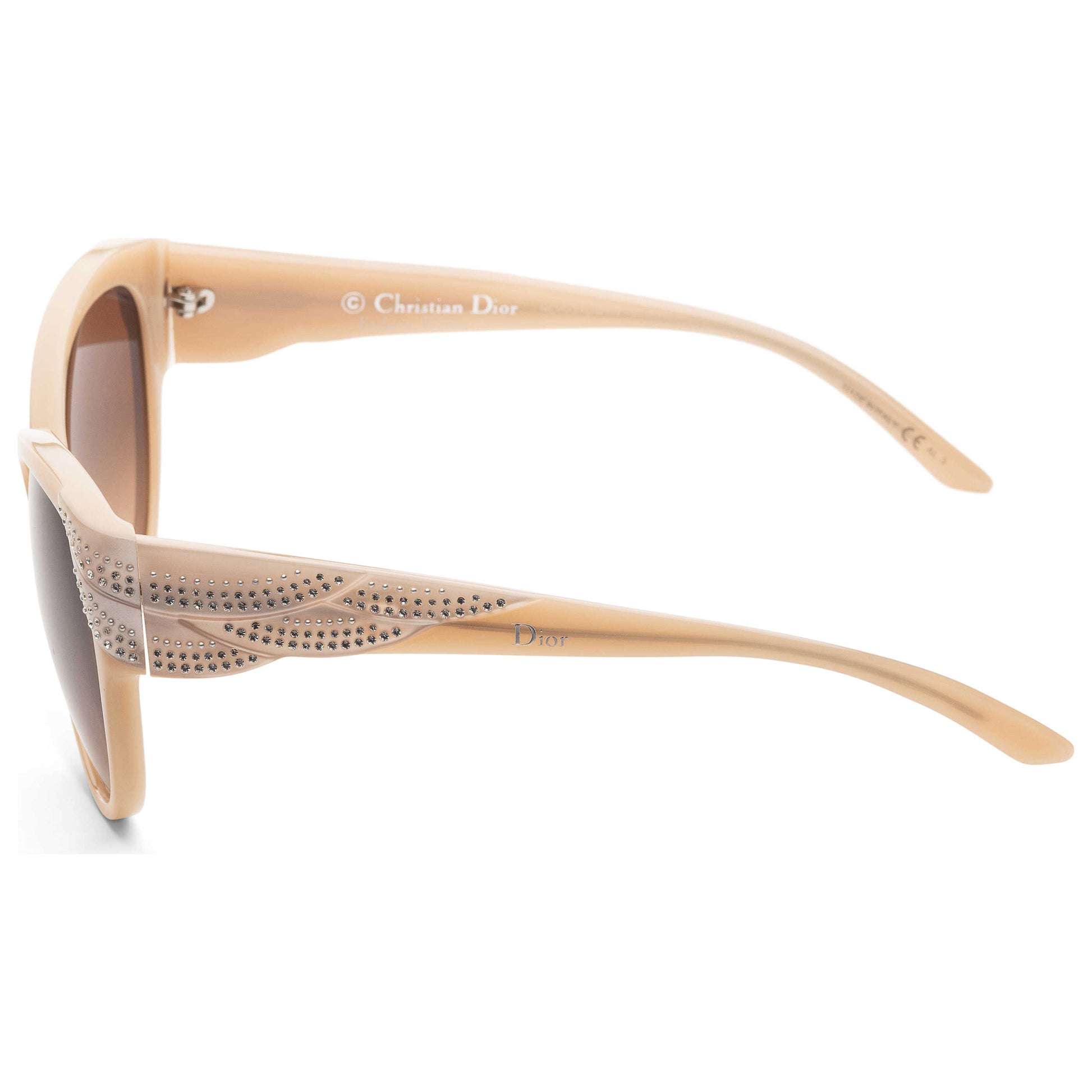 Left view of Christian Dior Grand Women's Sunglasses GRANDBKS-0XLK-UP