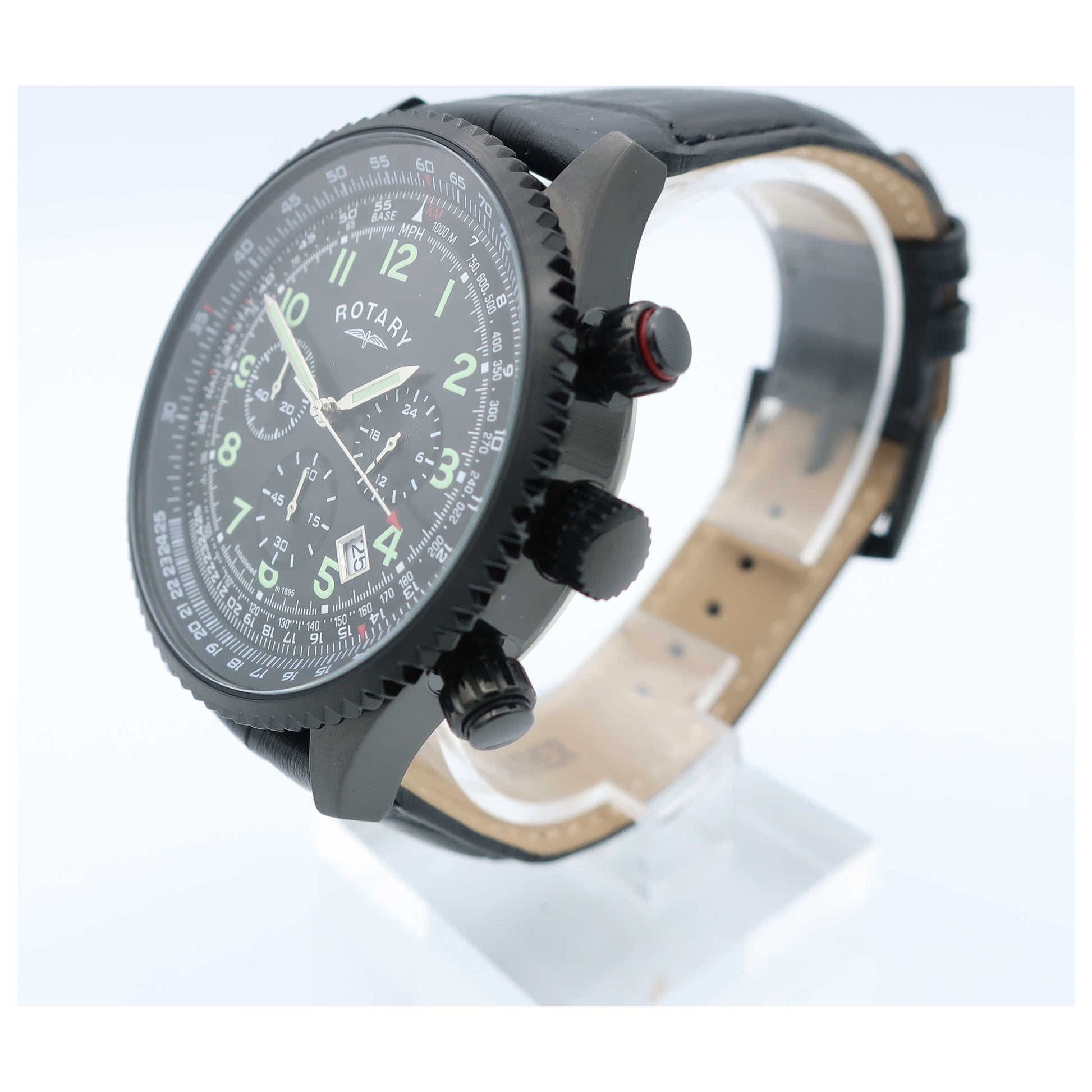 Rotary Chronograph Men's Quartz Watch GS00122-04-SD - Image #4