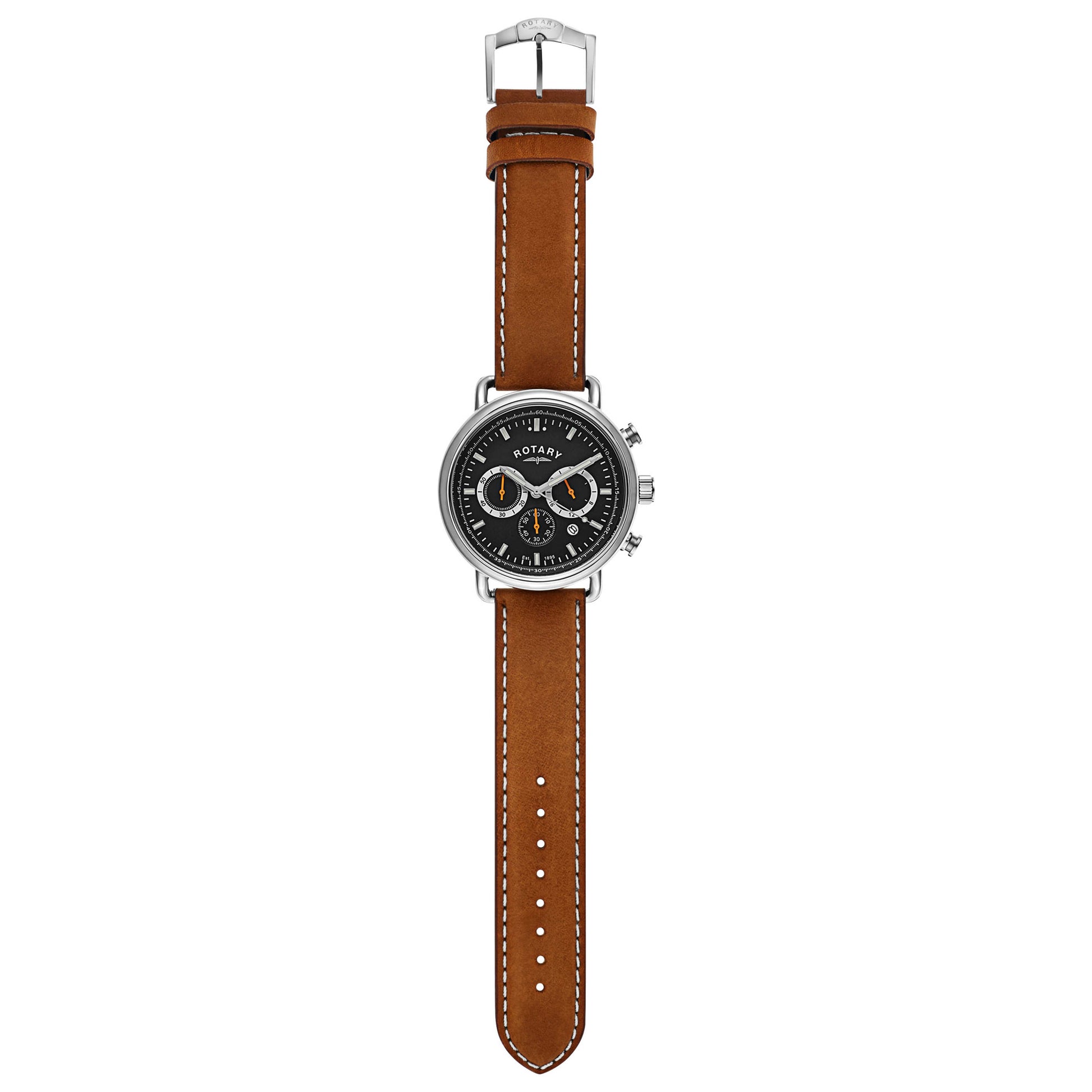 Rotary Chronograph Men's Quartz Watch GS00480-04 - Image #8