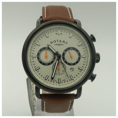Front view of Rotary Chronograph Men's Quartz Watch GS00482-32-SDV