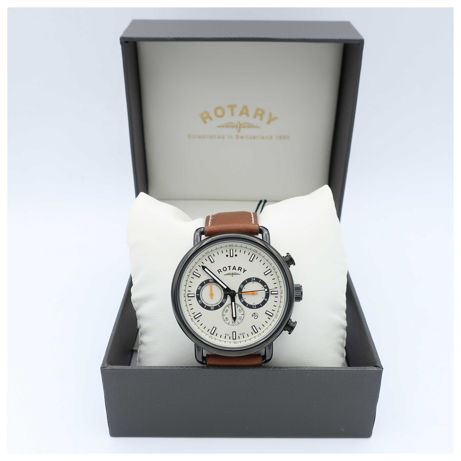 Rotary Chronograph Men's Quartz Watch GS00482-32-SD - Image #6