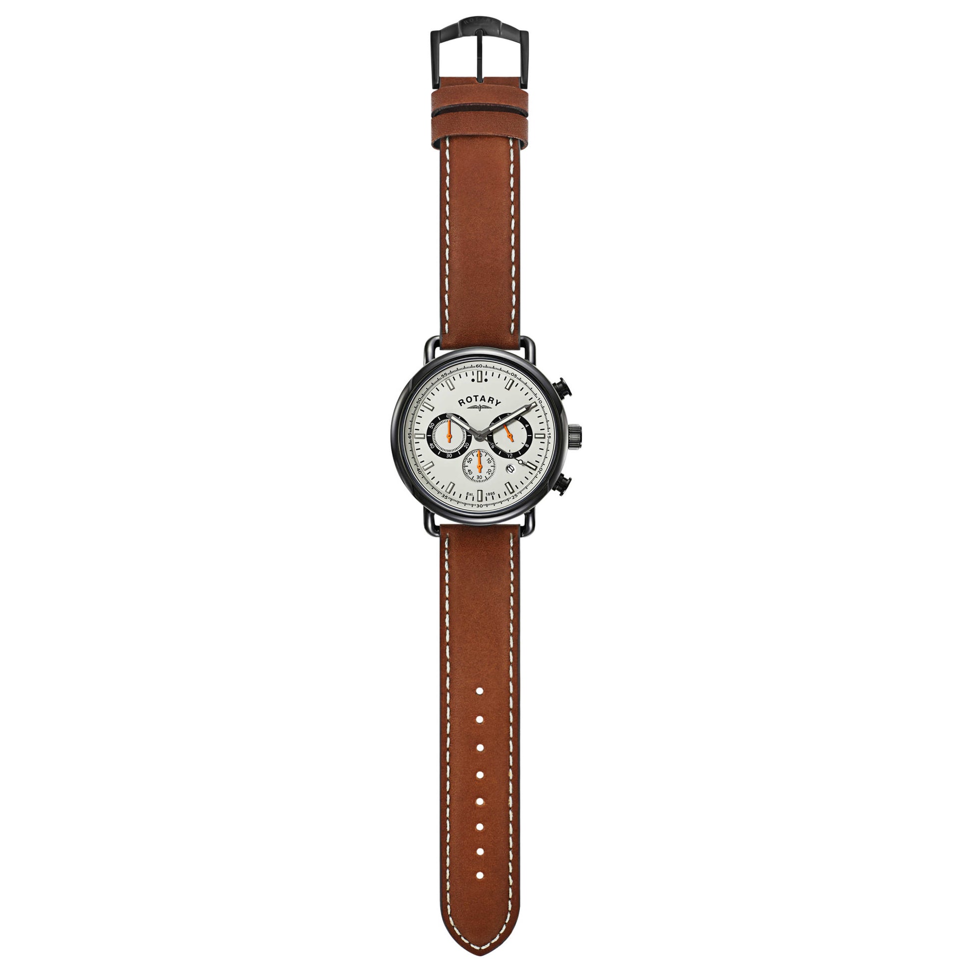 Rotary Chronograph Men's Quartz Watch GS00482-32 - Image #8