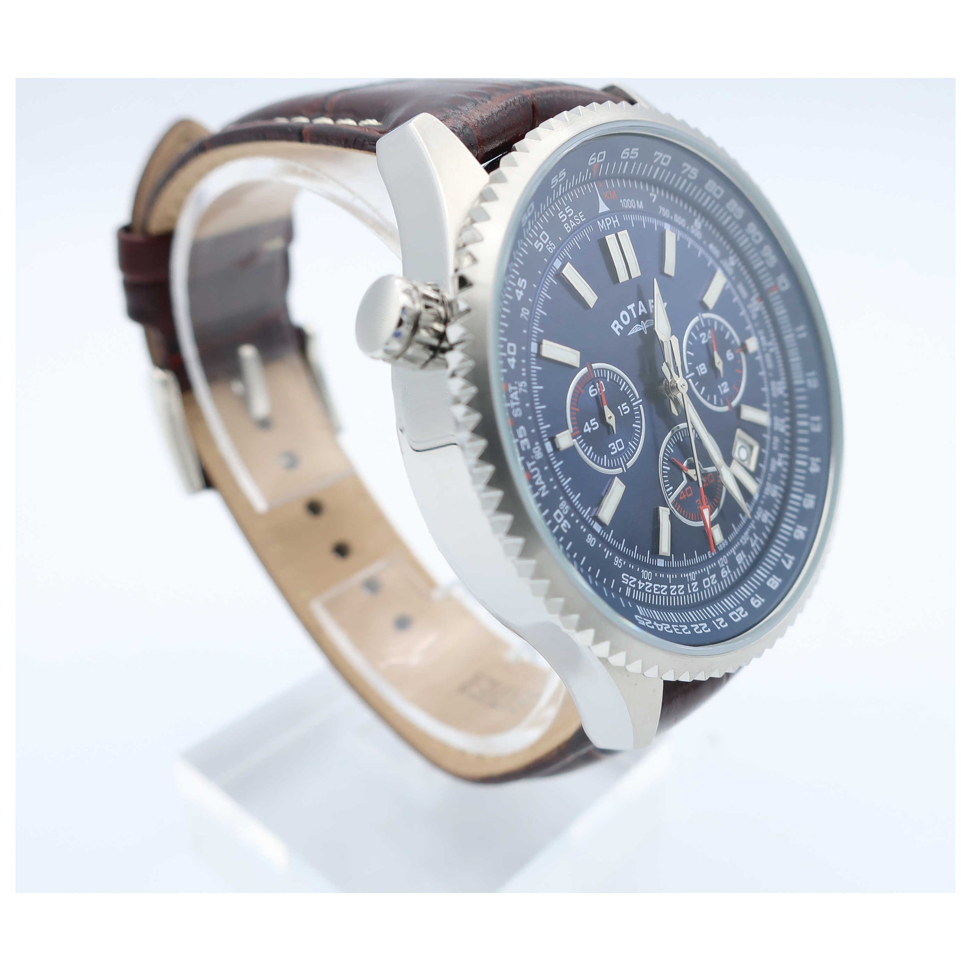 Rotary Chronograph Men's Quartz Watch GS00699-05-SD - Image #3