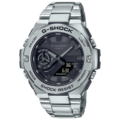 Front view of Casio G-Shock Men's Solar Watch GST-B500D-1A1ER