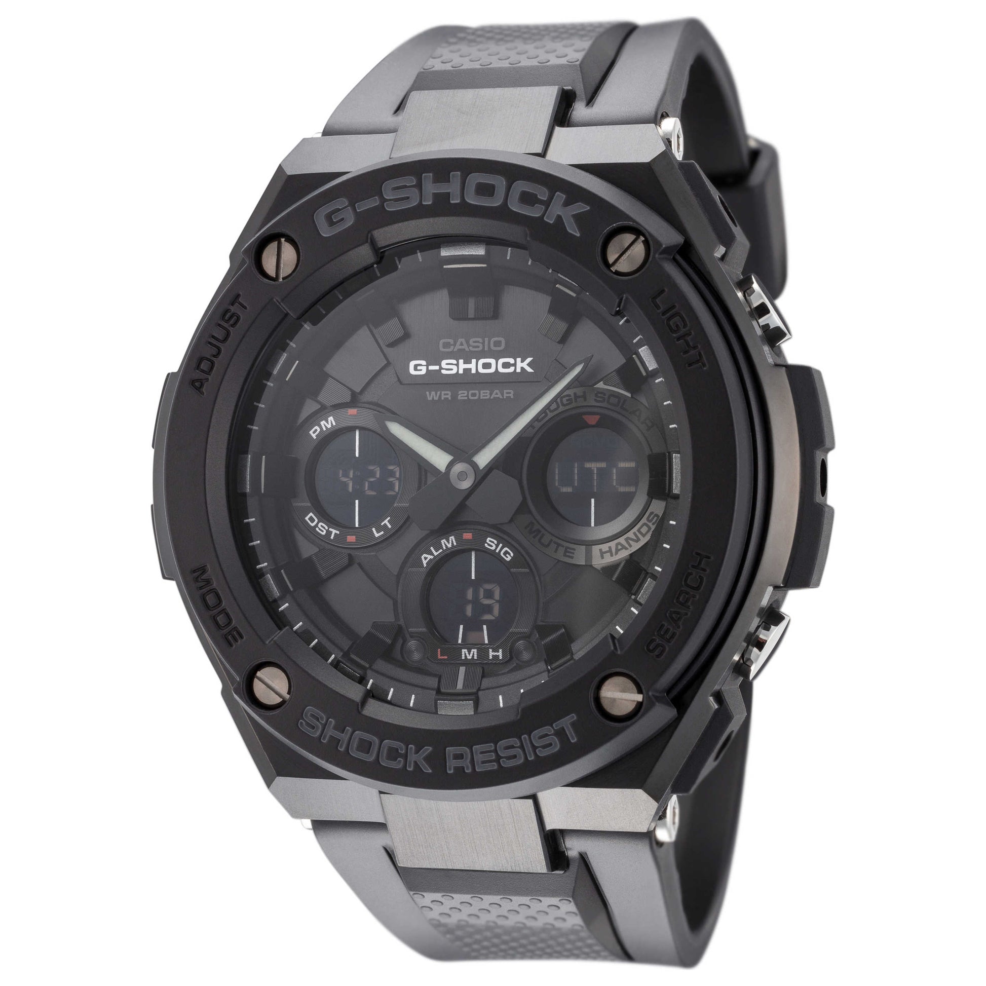 Front view of Casio G-Shock Men's Quartz Watch GSTS100G-1B
