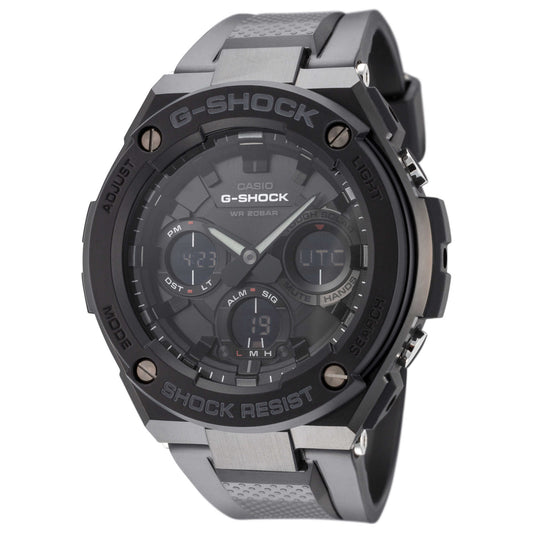 Front view of Casio G-Shock Men's Quartz Watch GSTS100G-1B