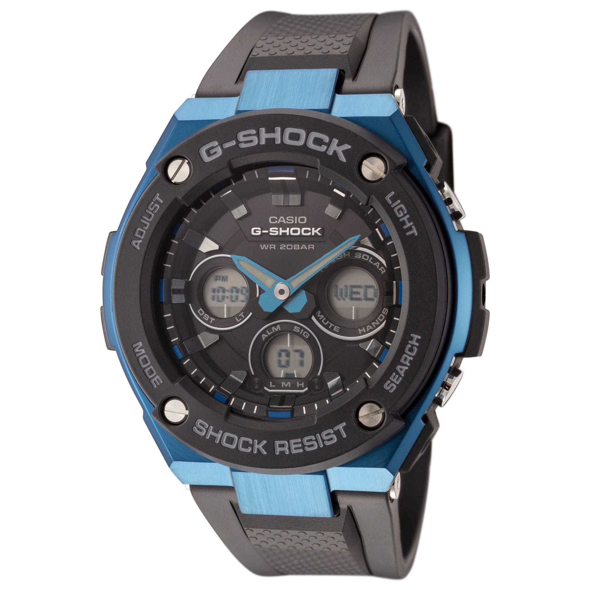 Front view of Casio G-Shock Men's Quartz Watch GSTS300G-1A2