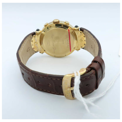 DeLaneau Three Times Zones Women's Automatic Watch GTC077-YG-NN095C-SDV - Image #2