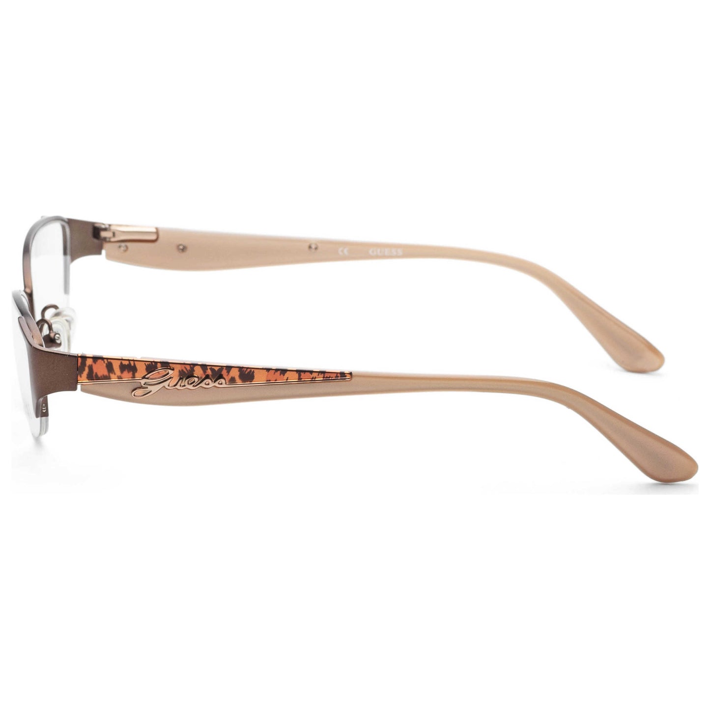 Left view of Guess Fashion Women's Opticals GU2327-BRN-52