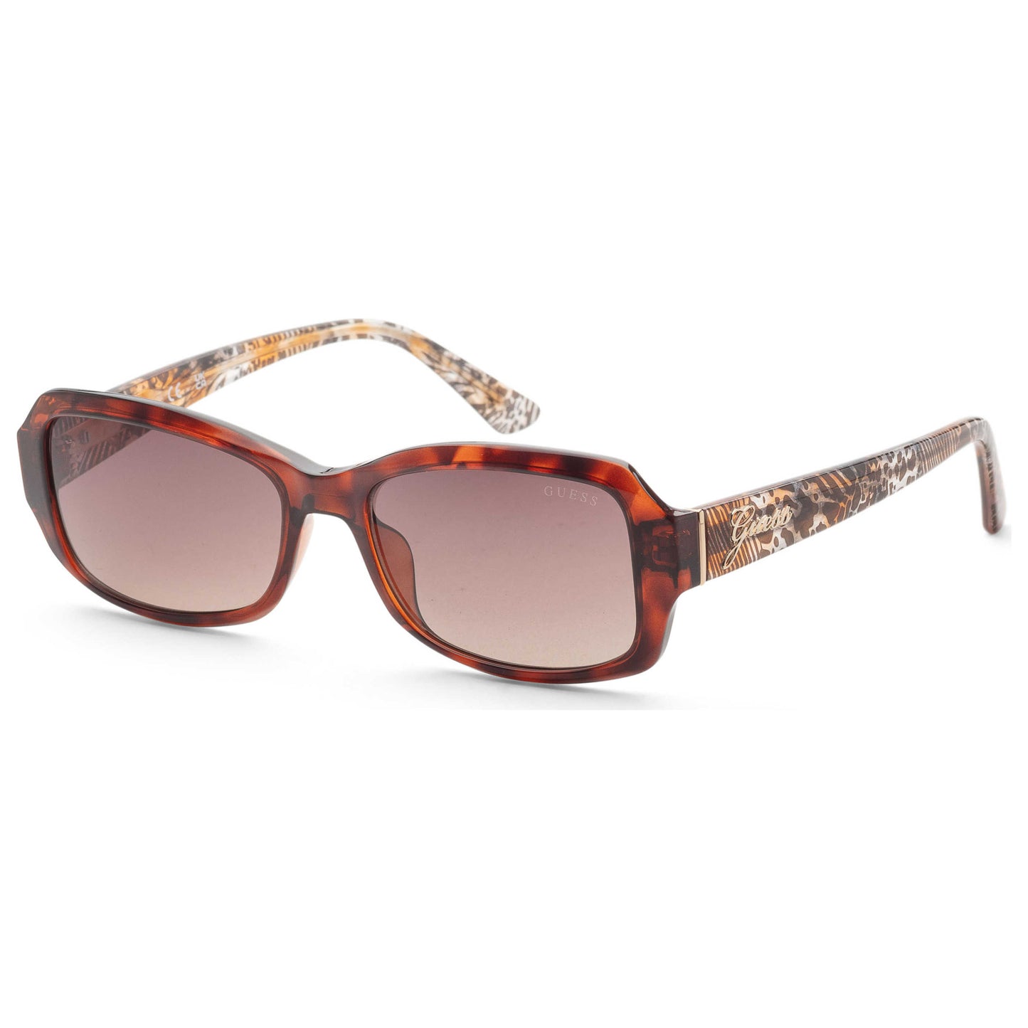 Front view of Guess Fashion Women's Sunglasses GU7683-52F-55