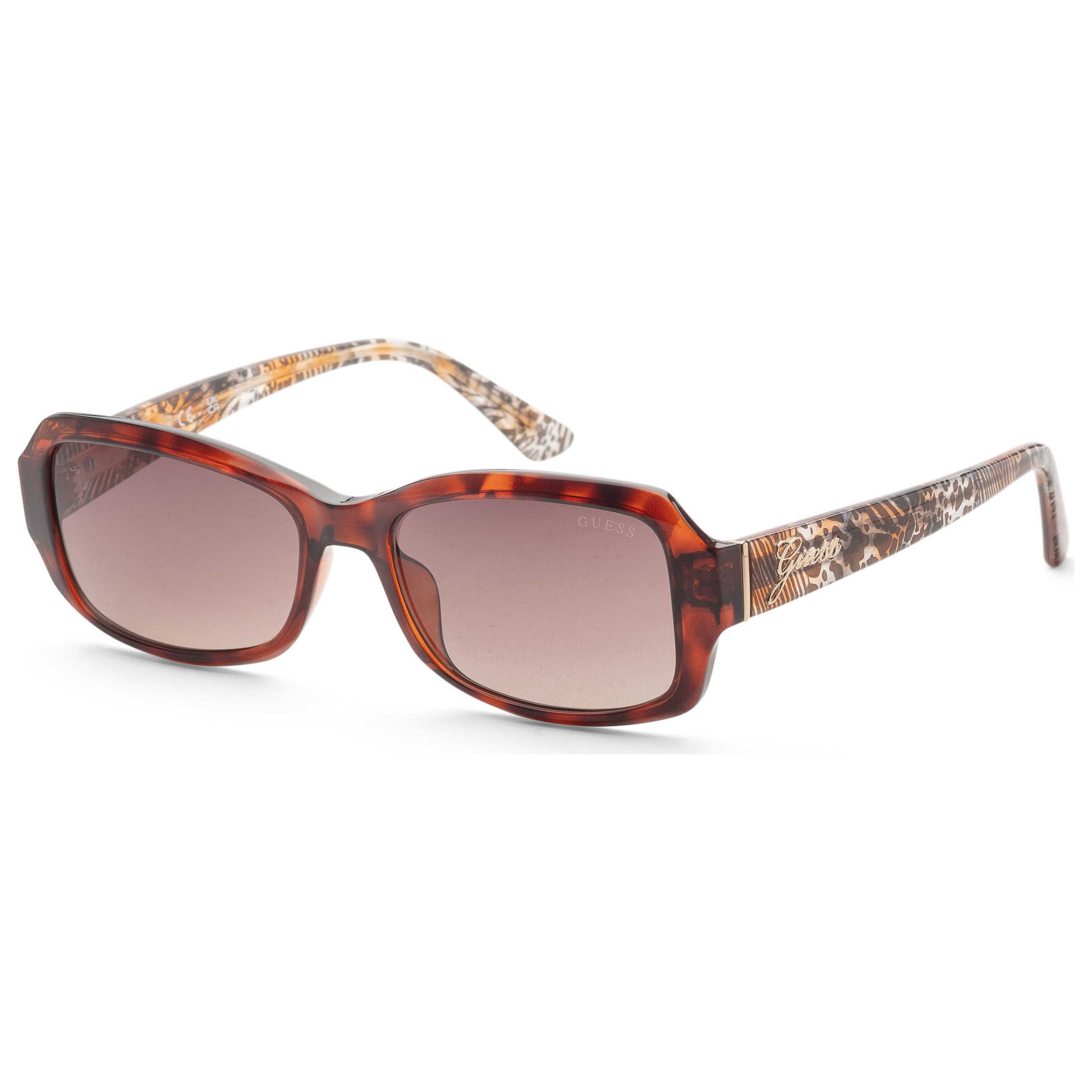 Front view of Guess Fashion Women's Sunglasses GU7683-52F-55