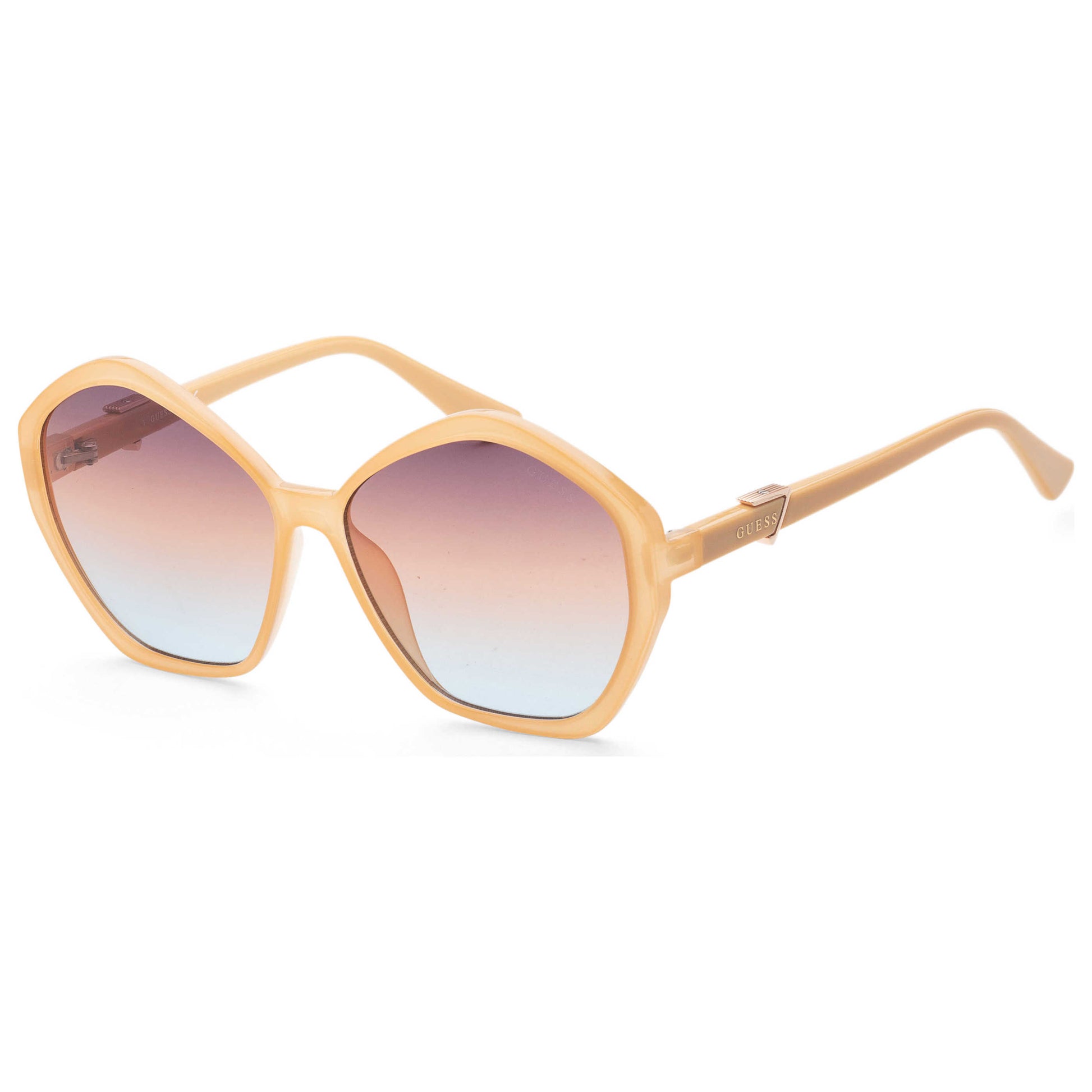 Front view of Guess Fashion Women's Sunglasses GU7813-57F-58