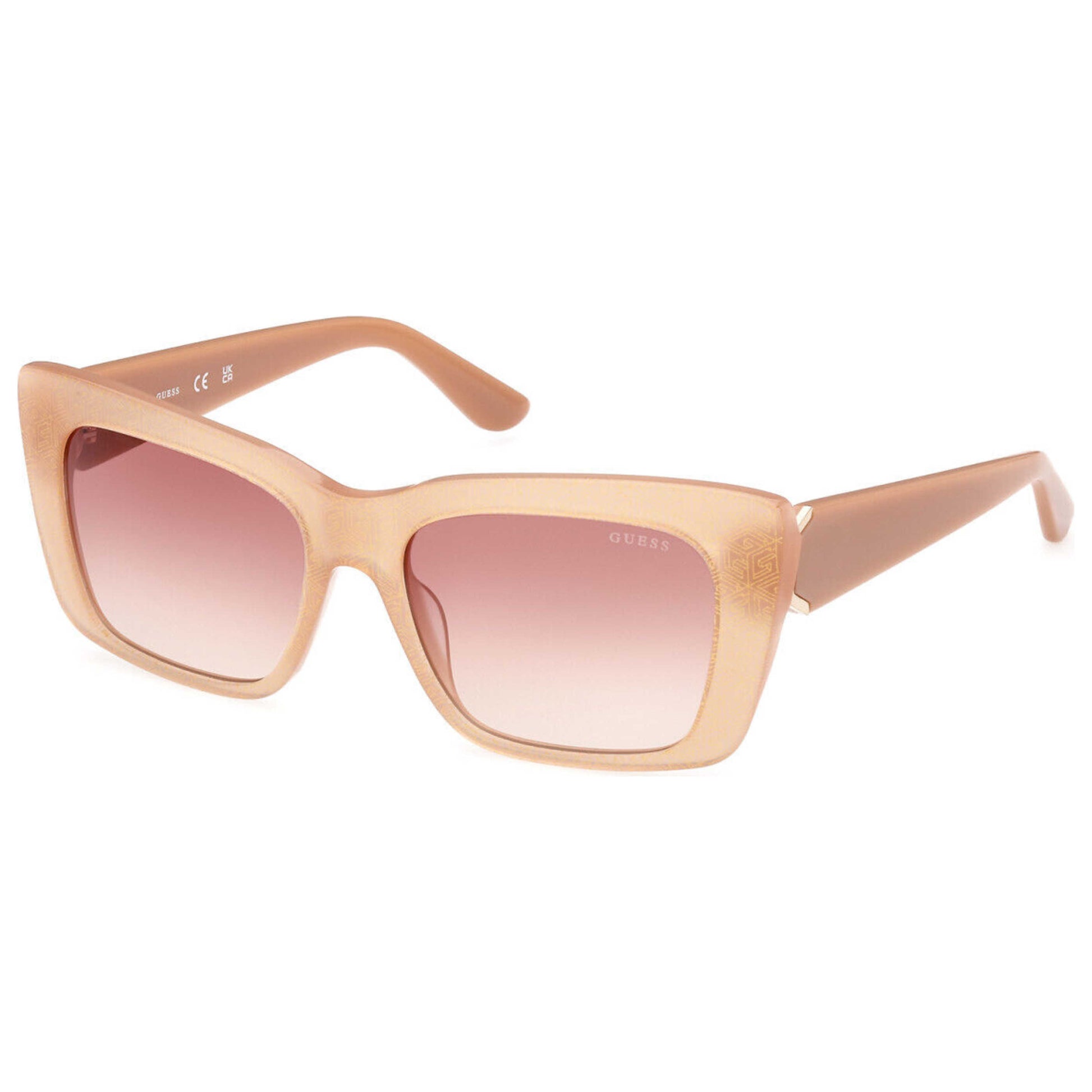 Front view of Guess Fashion Women's Sunglasses GU7890-57F-55