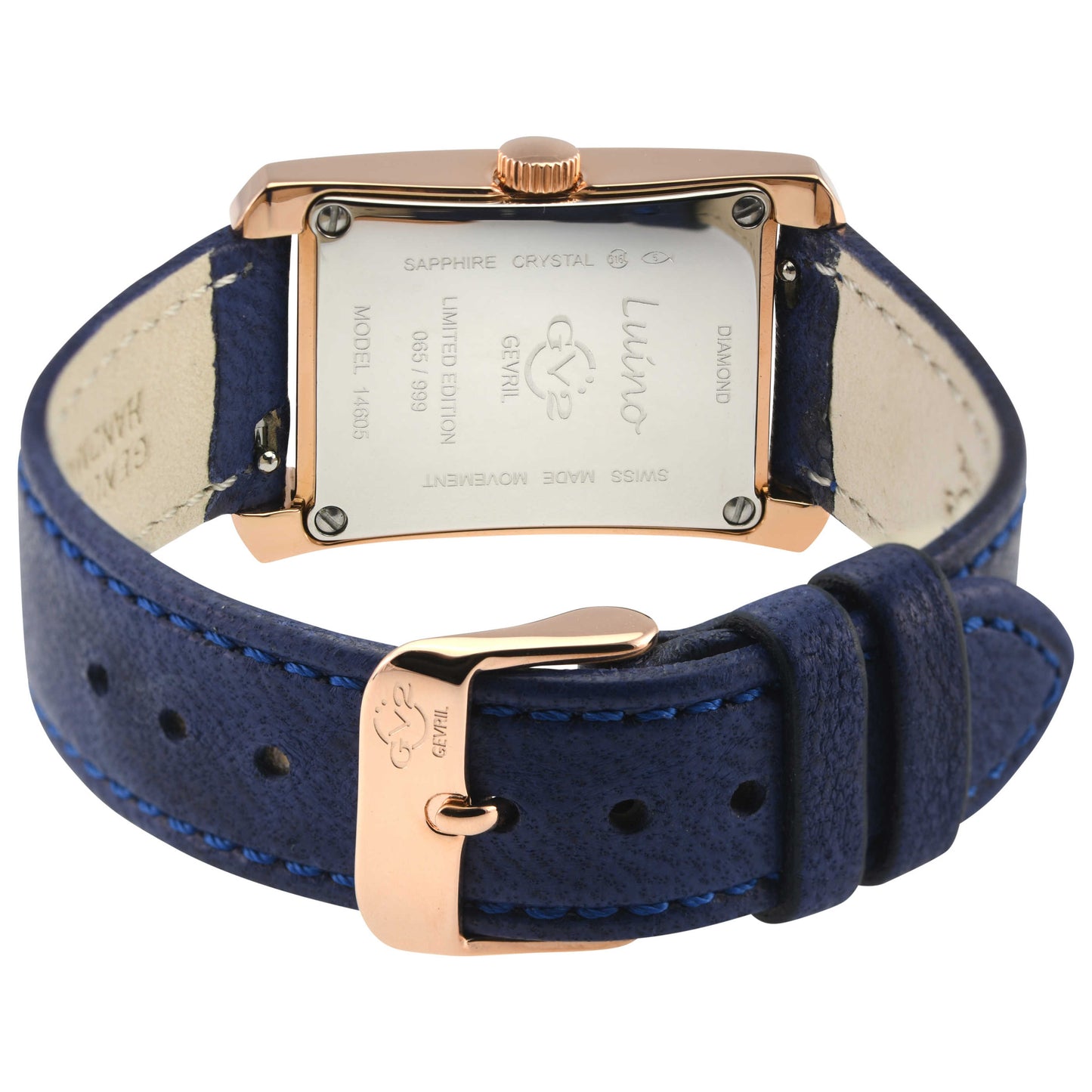 GV2 by Gevril Luino Diamond Women's Quartz Watch GV-14605 - Image #2
