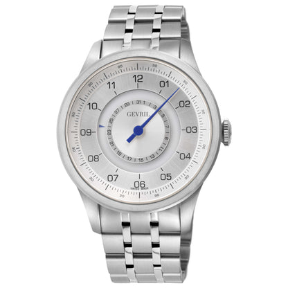 Front view of Gevril Jones St Men's Automatic Watch GV-2100