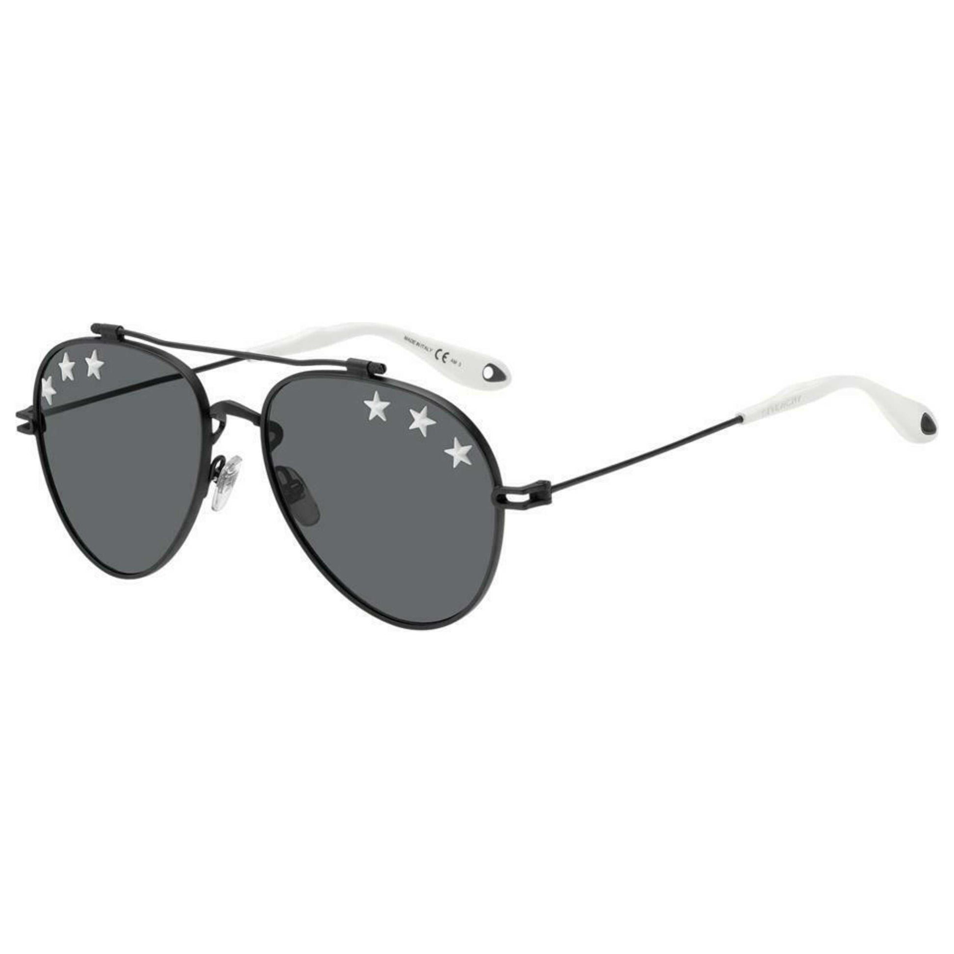 Front view of Givenchy Fashion Unisex Sunglasses GV7057-STARS-807-58