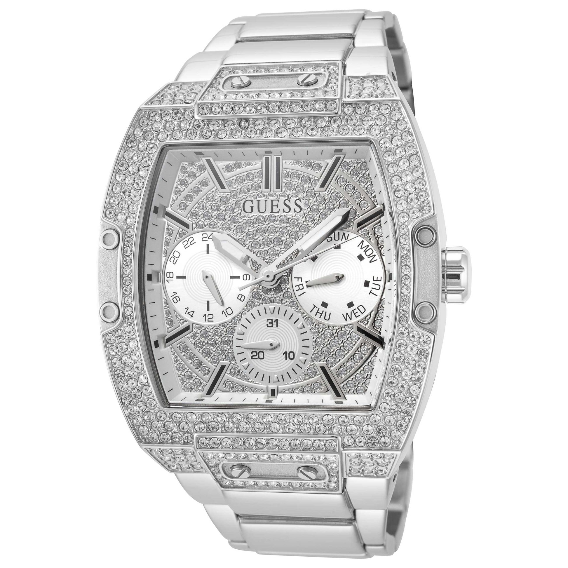 Front view of Guess Classic Men's Quartz Watch GW0094G1