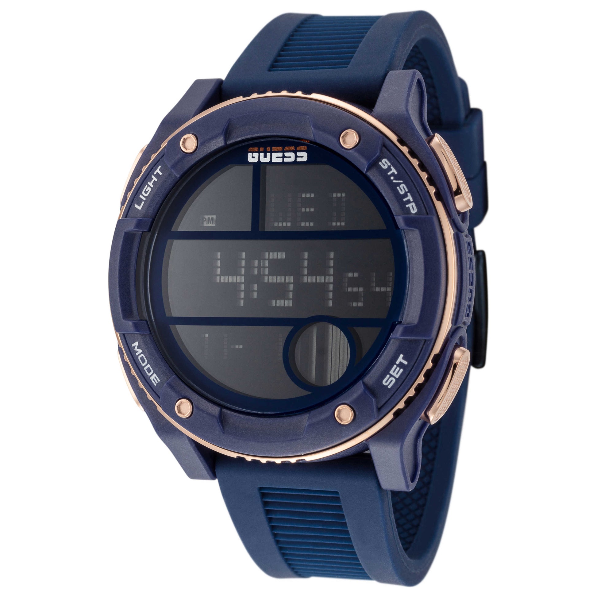 Front view of Guess Zip Men's Quartz Watch GW0225G2