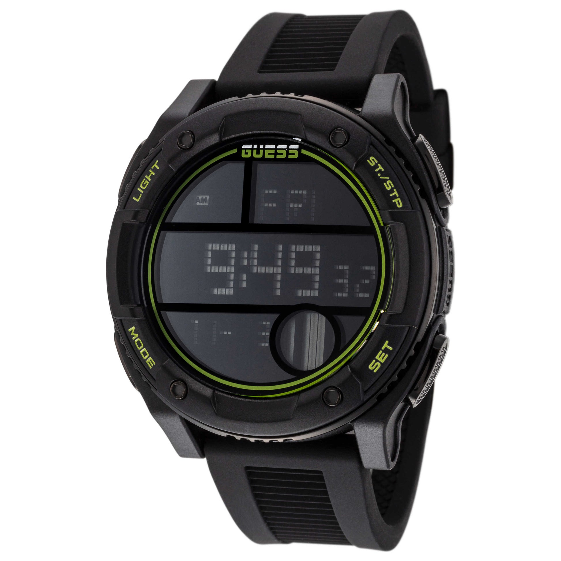 Front view of Guess Zip Men's Quartz Watch GW0225G3