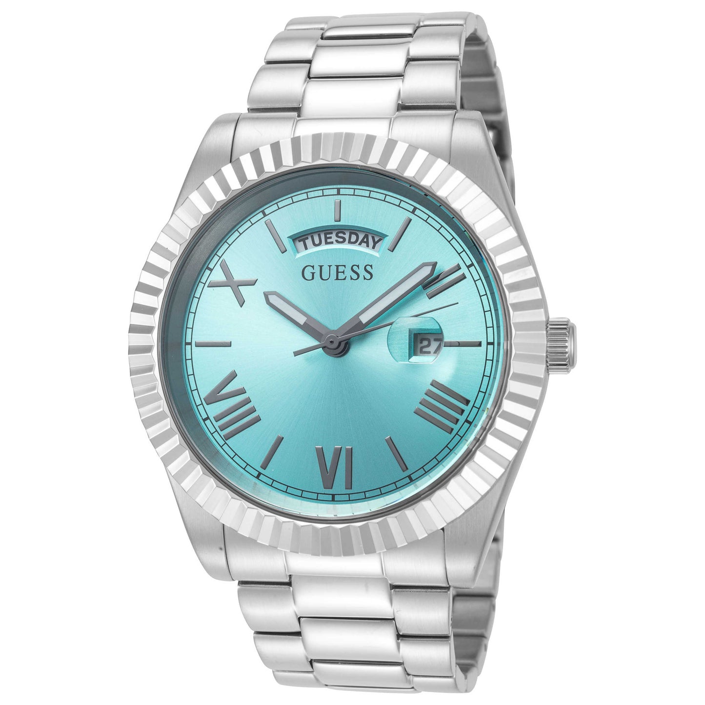 Front view of Guess Connoisseur Men's Quartz Watch GW0265G11
