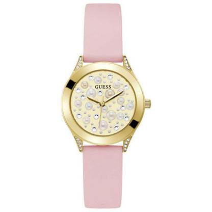 Front view of Guess Pearl Women's Quartz Watch GW0381L2