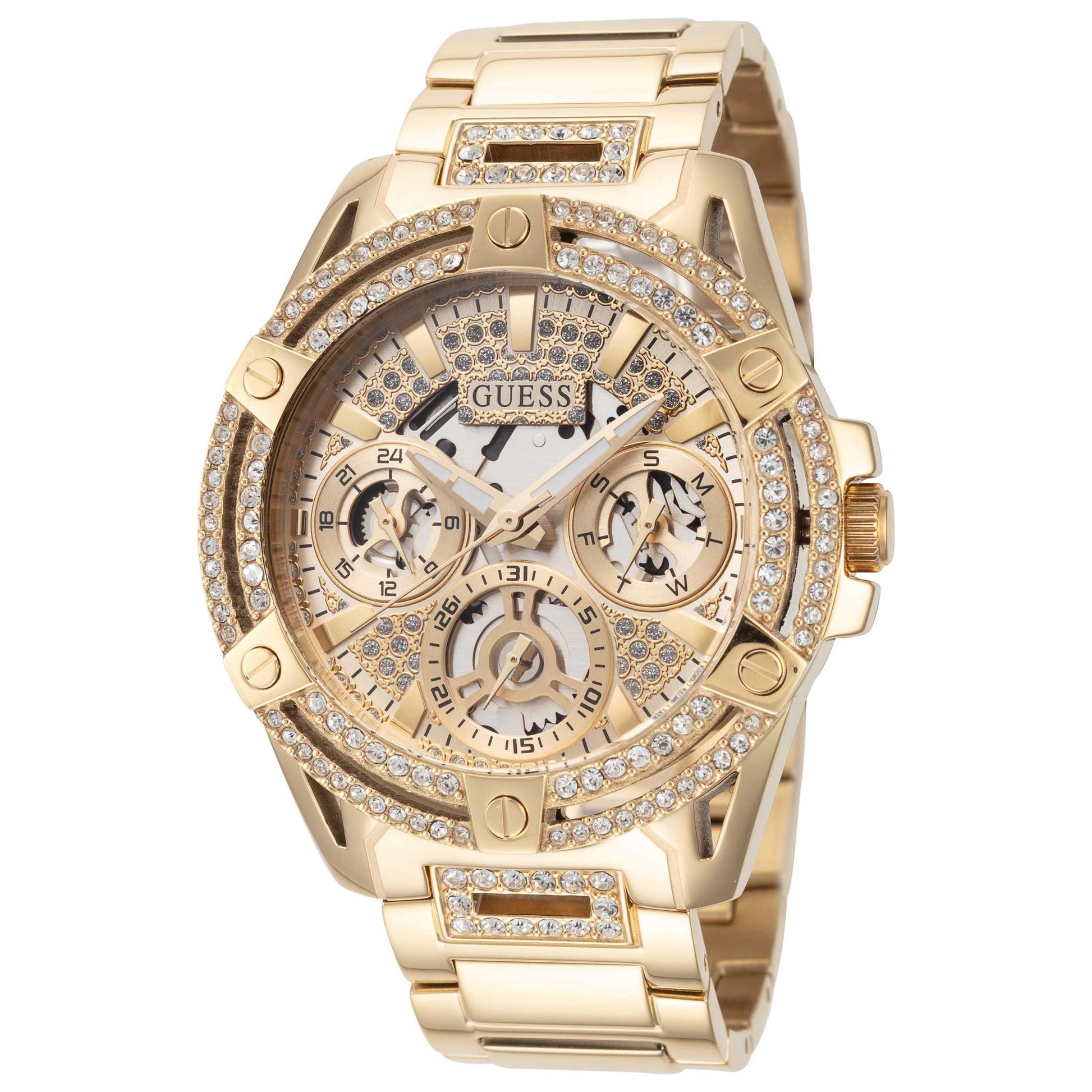Front view of Guess Queen Women's Quartz Watch GW0464L2