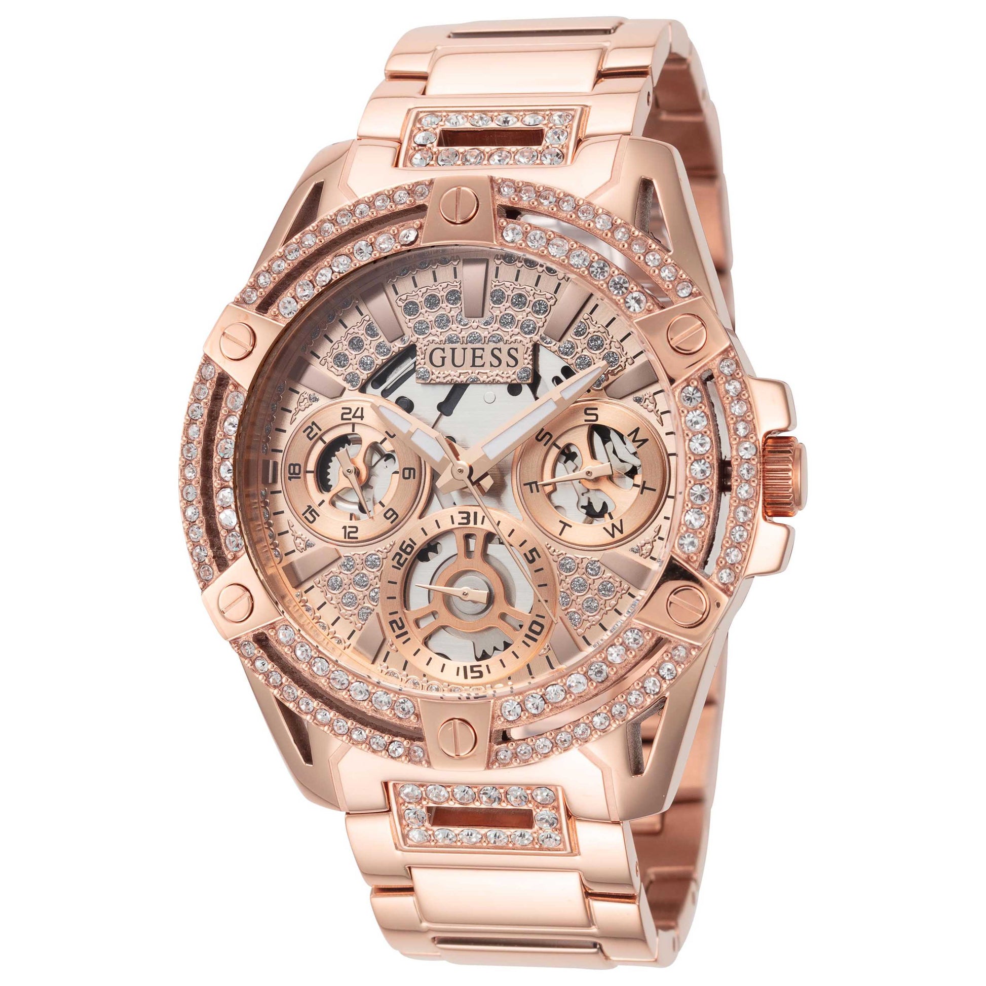 Front view of Guess Queen Women's Quartz Watch GW0464L3