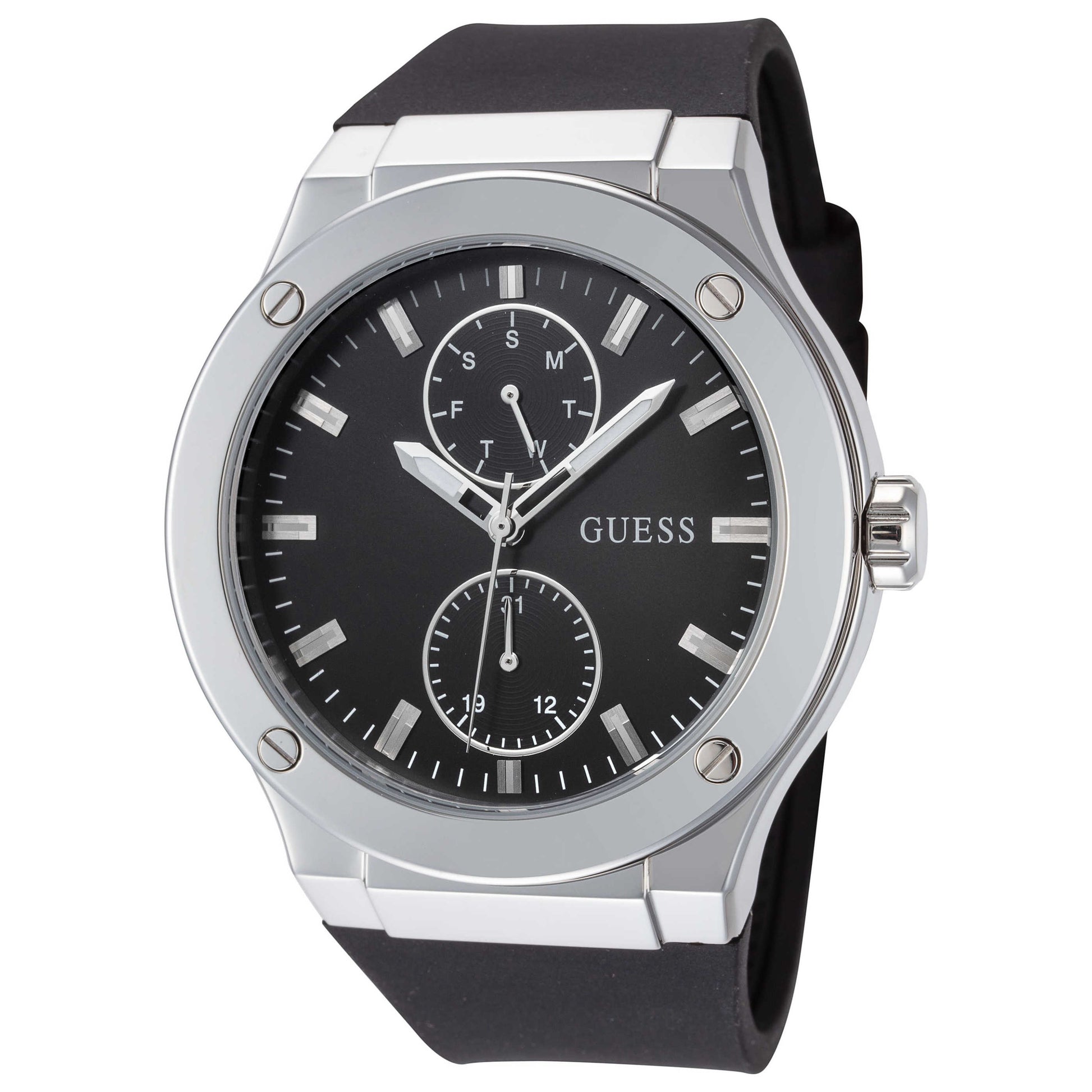 Front view of Guess Jet Men's Quartz Watch GW0491G3