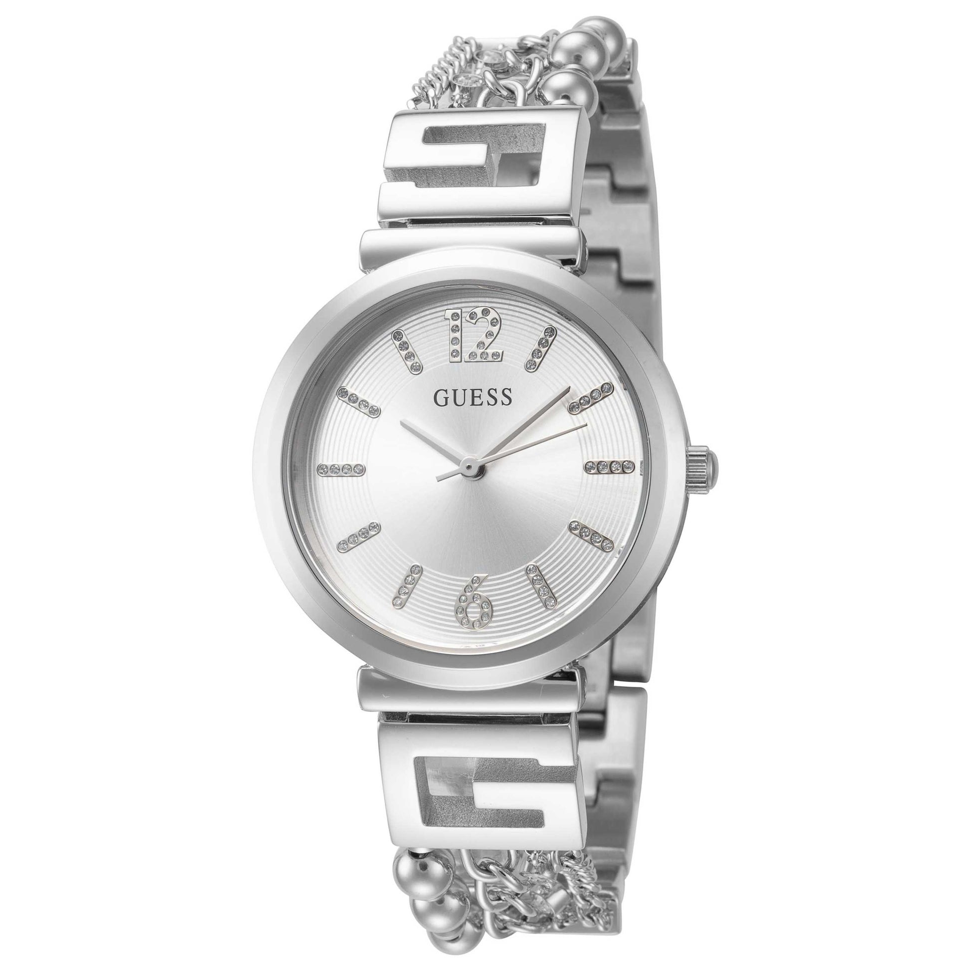Front view of Guess Cluster Women's Quartz Watch GW0545L1