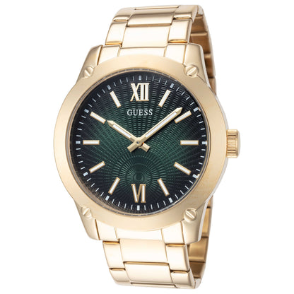 Front view of Guess Crescent Men's Quartz Watch GW0574G2