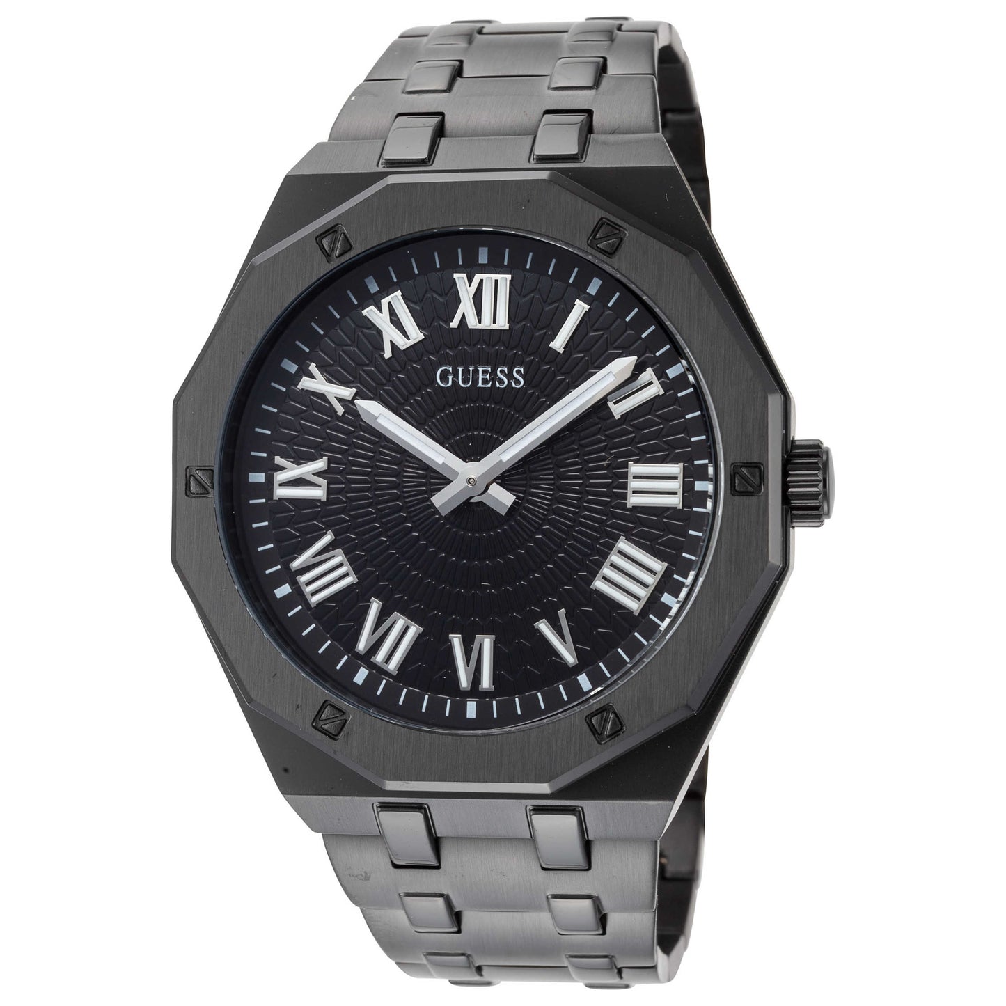 Front view of Guess Asset Men's Quartz Watch GW0575G3