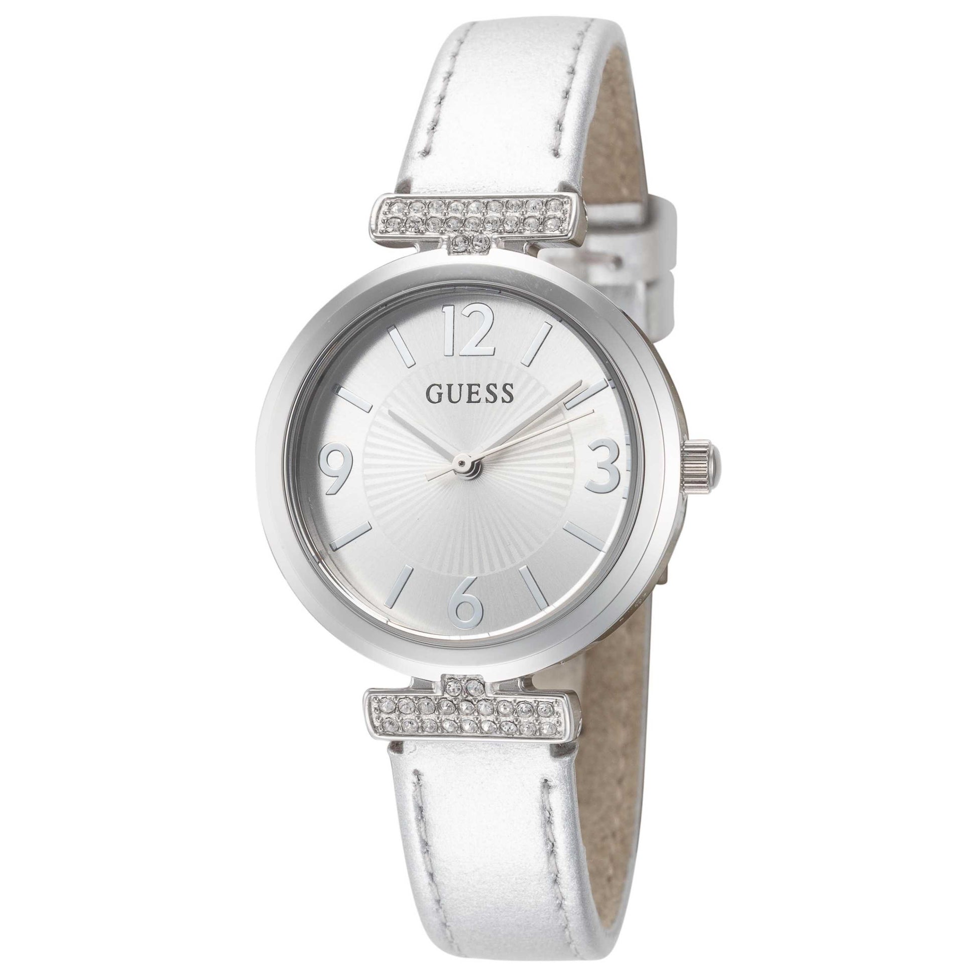 Front view of Guess Array Women's Quartz Watch GW0614L1