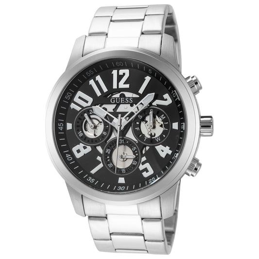 Front view of Guess Parker Men's Quartz Watch GW0627G1