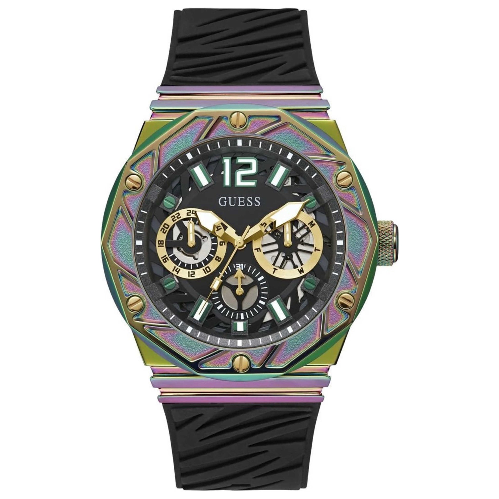Front view of Guess Classic Men's Quartz Watch GW0634G3