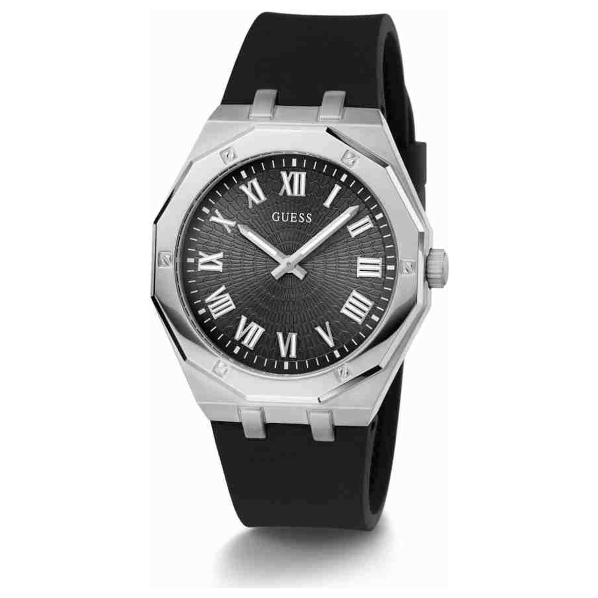 Front view of Guess Asset Men's Quartz Watch GW0663G1