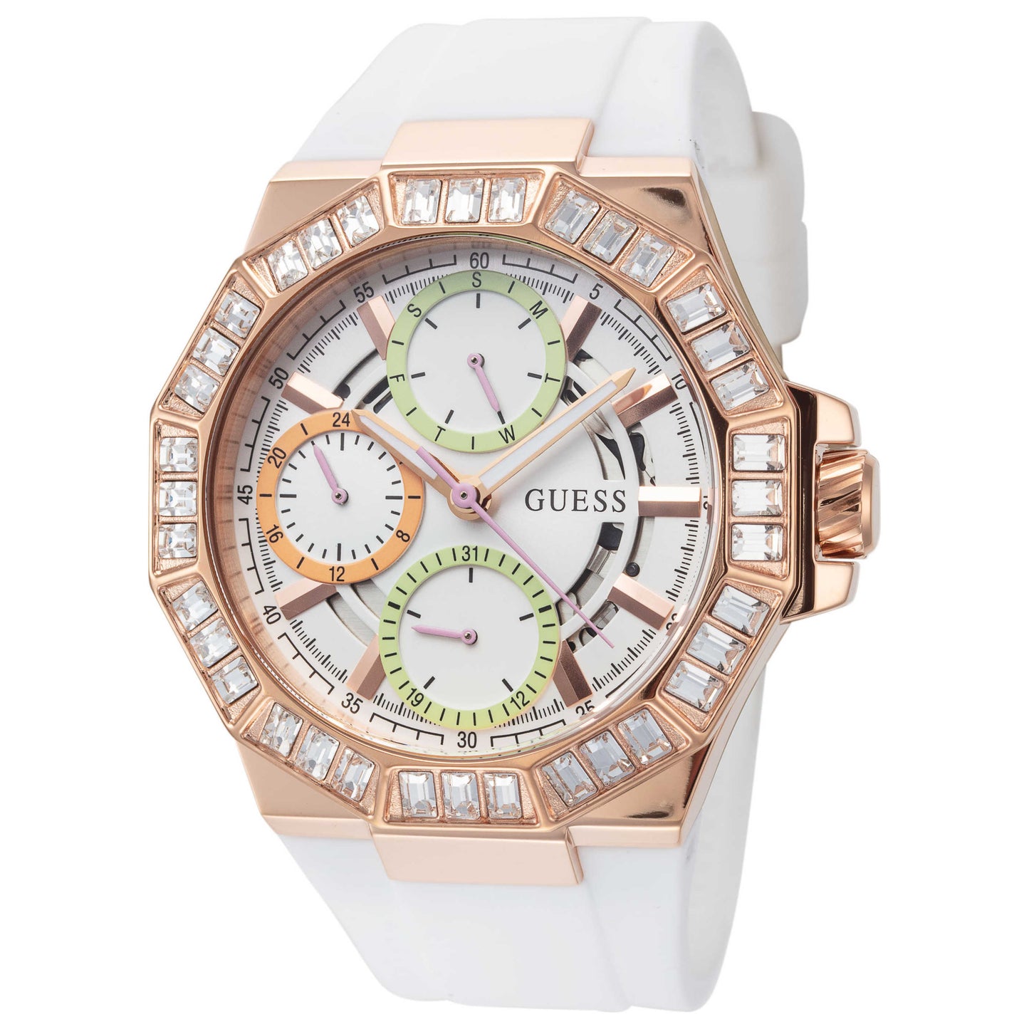 Front view of Guess Selene Women's Quartz Watch GW0695L3