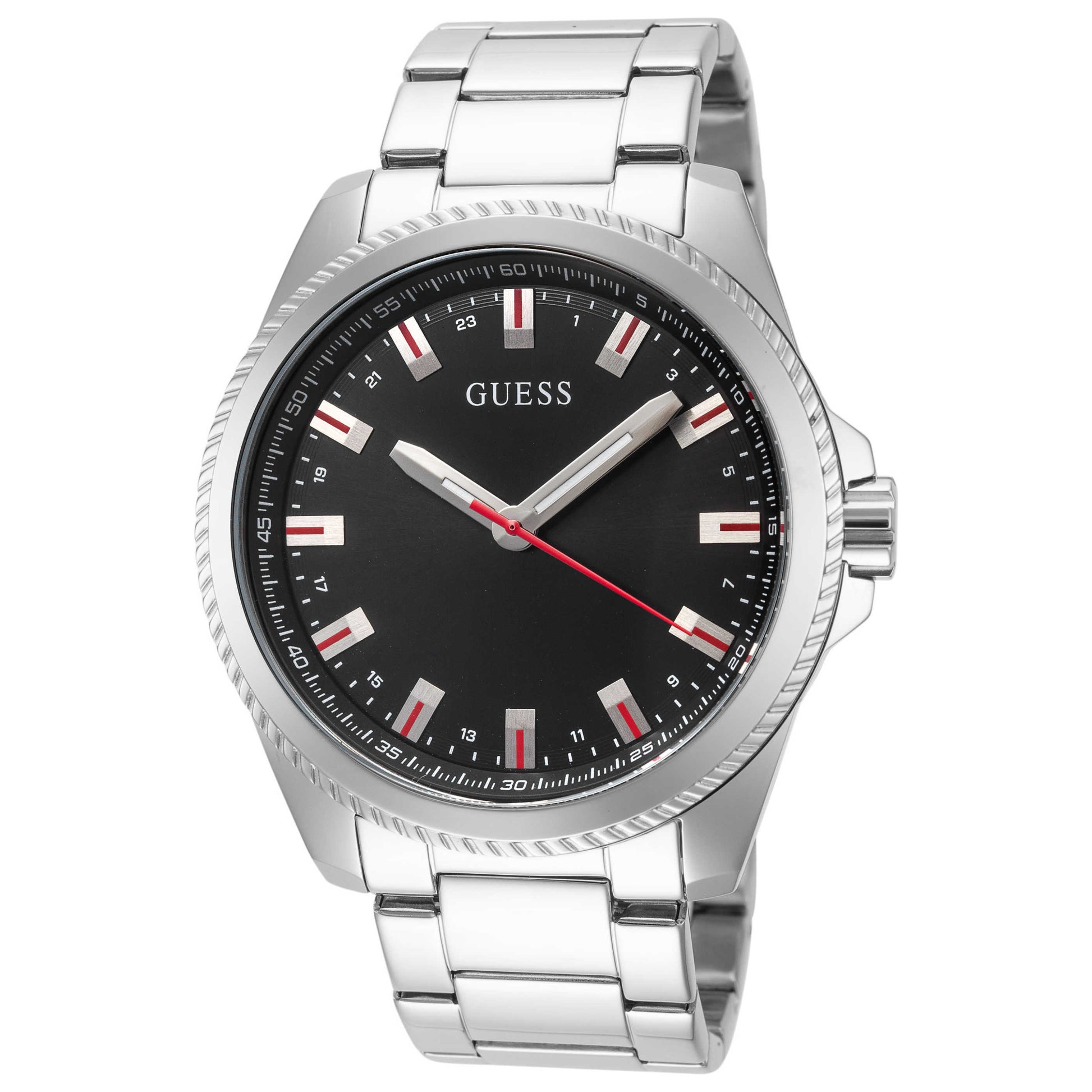 Front view of Guess Champ Men's Quartz Watch GW0718G1